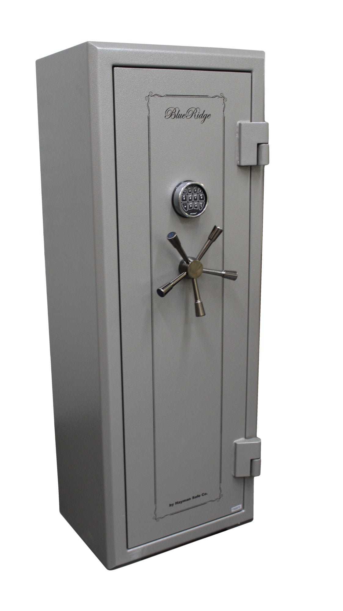 Hayman BR 5922 BlueRidge Gun & Rifle Safe - Fireproof & Secure Gun Cabinet for Home & Office - Heavy Duty Steel Construction with Digital Lock - Perfect for Firearms, Ammo & Valuables Storage