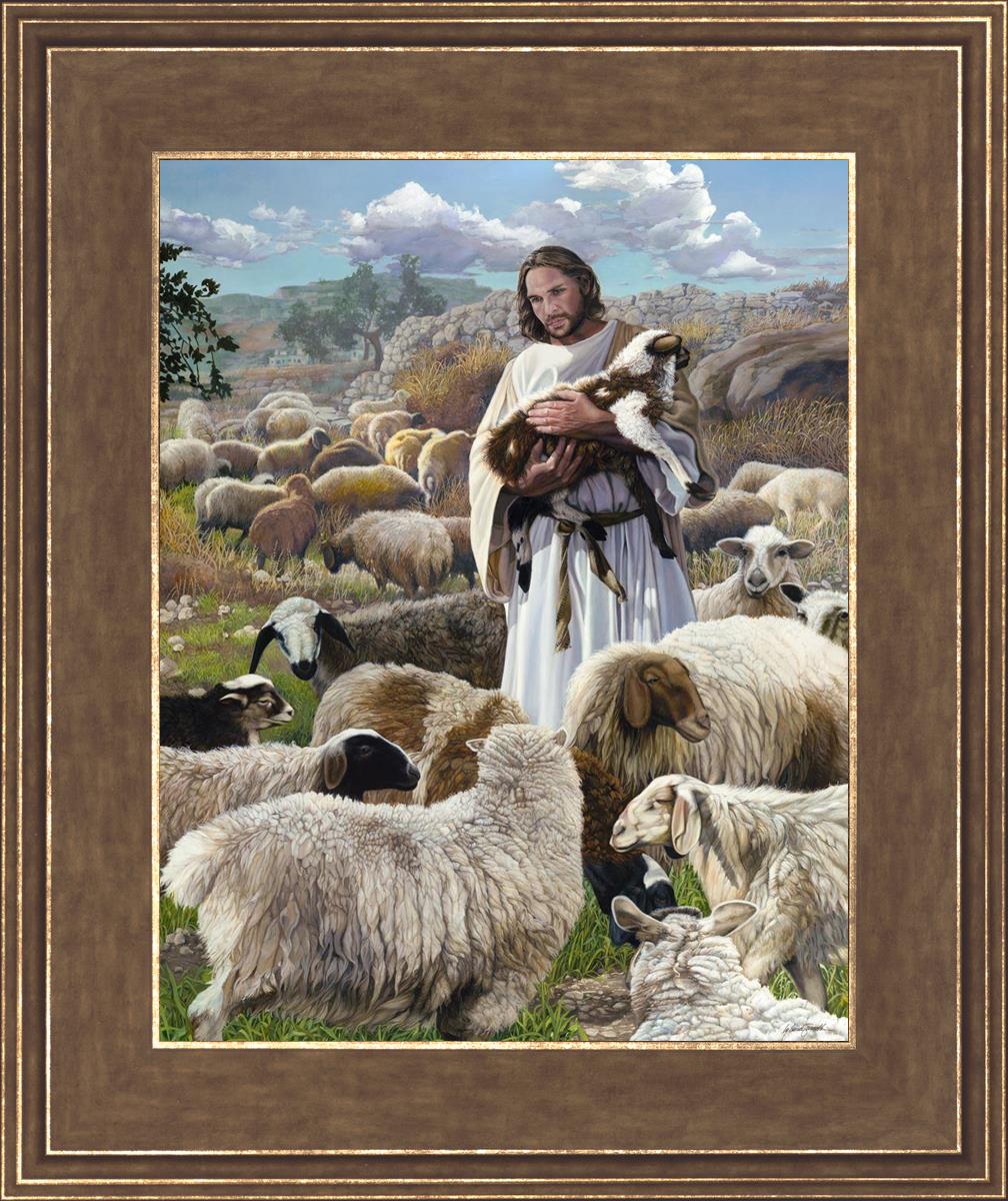 Finding The One By Liz Lemon Swindle - Inspirational Christian Art Print for Home, Office & Gift Giving - Perfect for Weddings, Anniversaries & Spiritual Decor