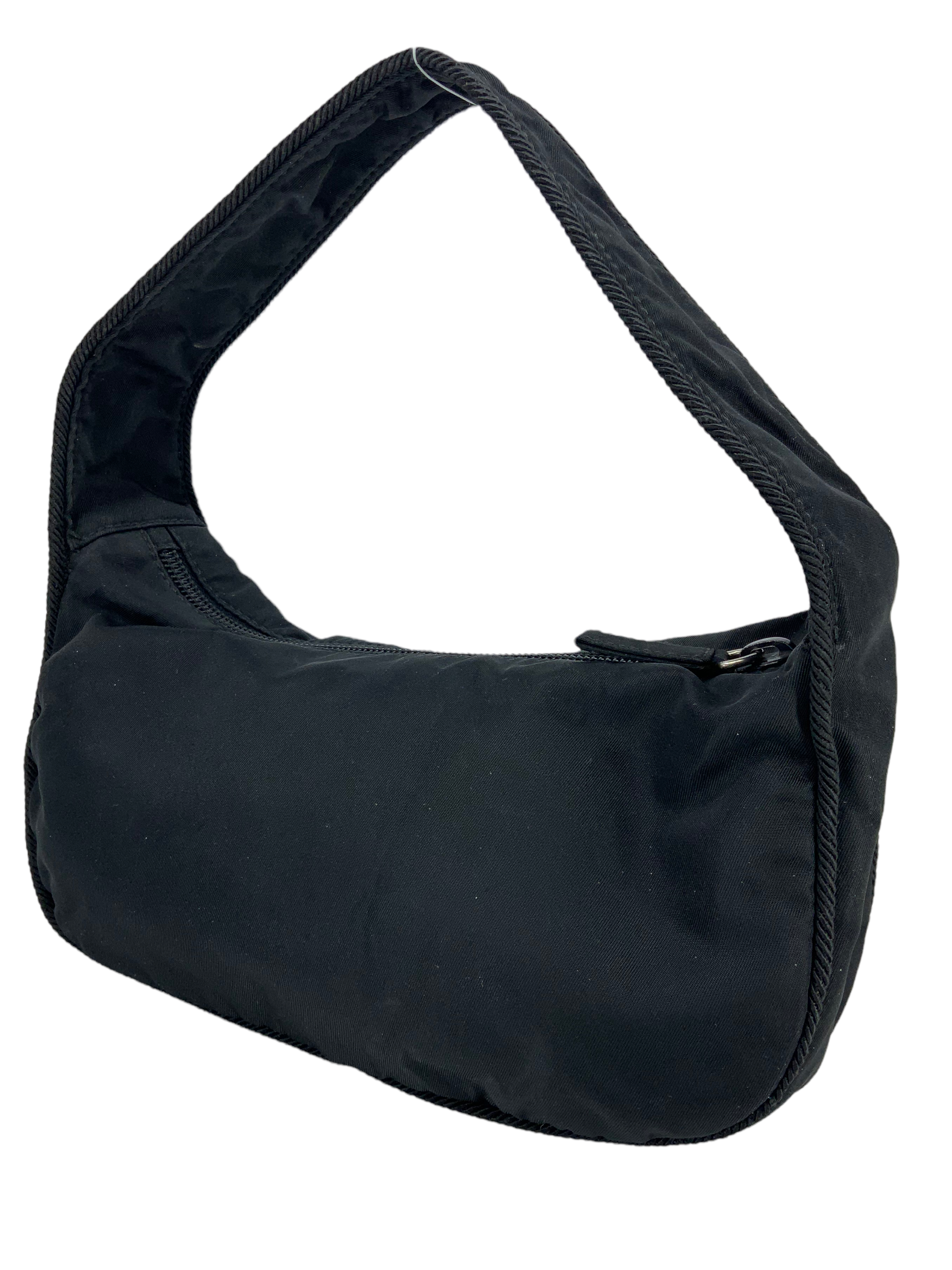 PRADA Tessuto Nylon Beaded Small Crossbody Bag - Luxury Designer Handbag for Women, Perfect for Everyday Use & Evening Events