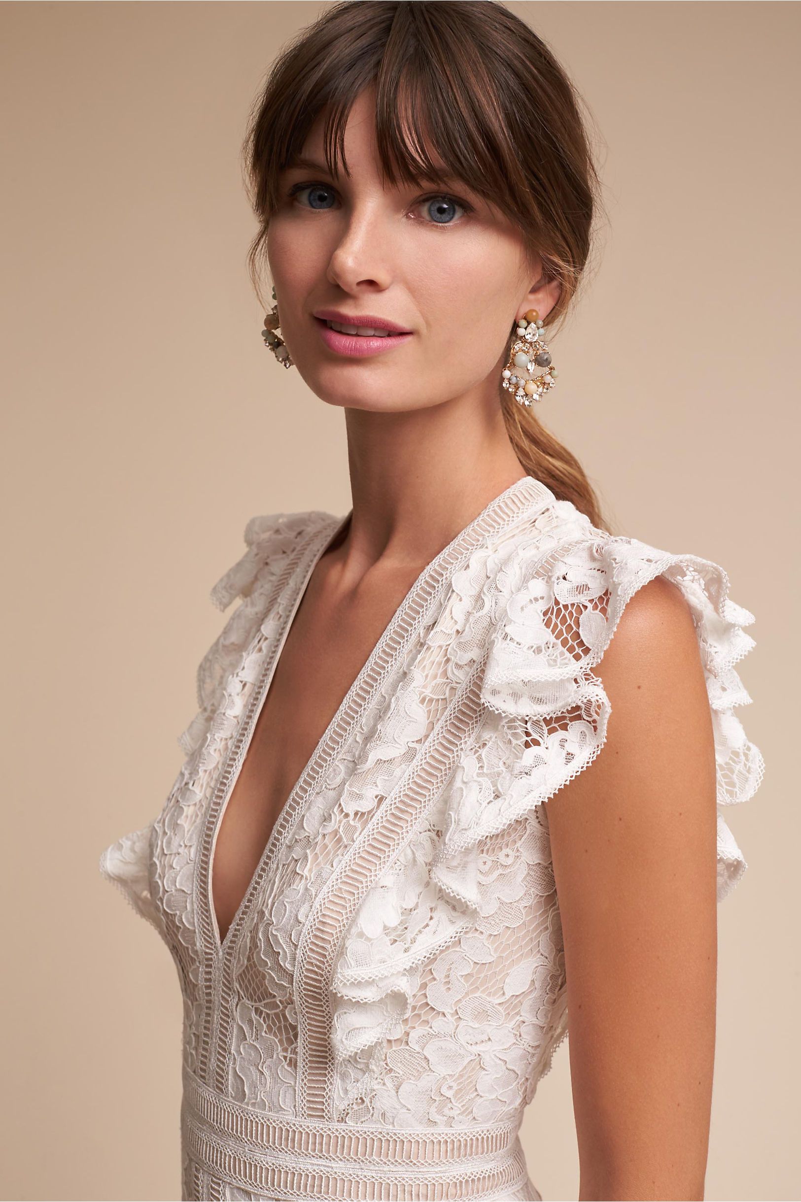 BHLDN Tadashi Shoji Placid Gown - Elegant Formal Evening Dress for Weddings, Prom & Special Occasions