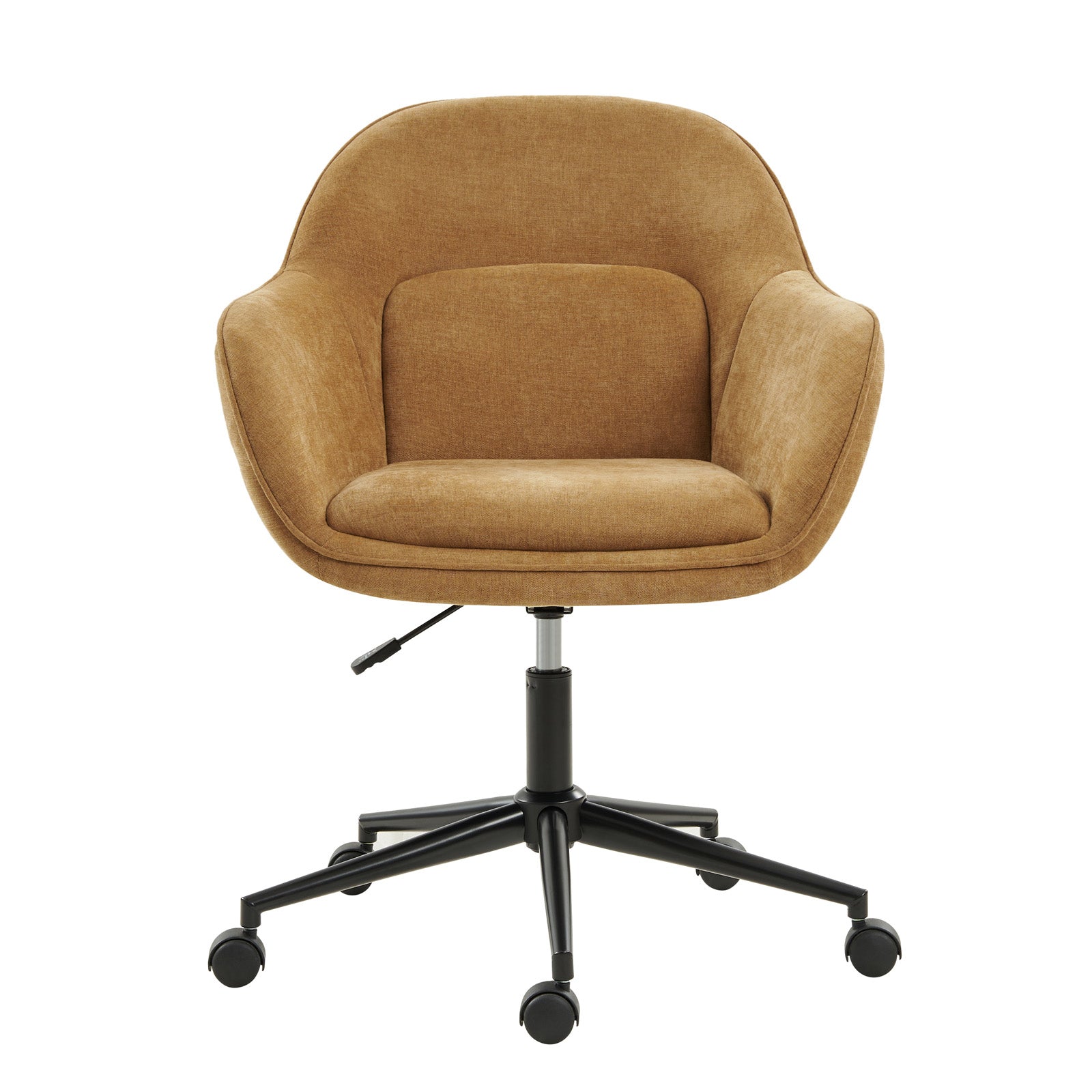 Modern Adjustable Height Cozy Office Chair for Home & Work - Ergonomic Desk Chair with Lumbar Support for Long Hours Sitting - Perfect for Home Office, Gaming, and Study