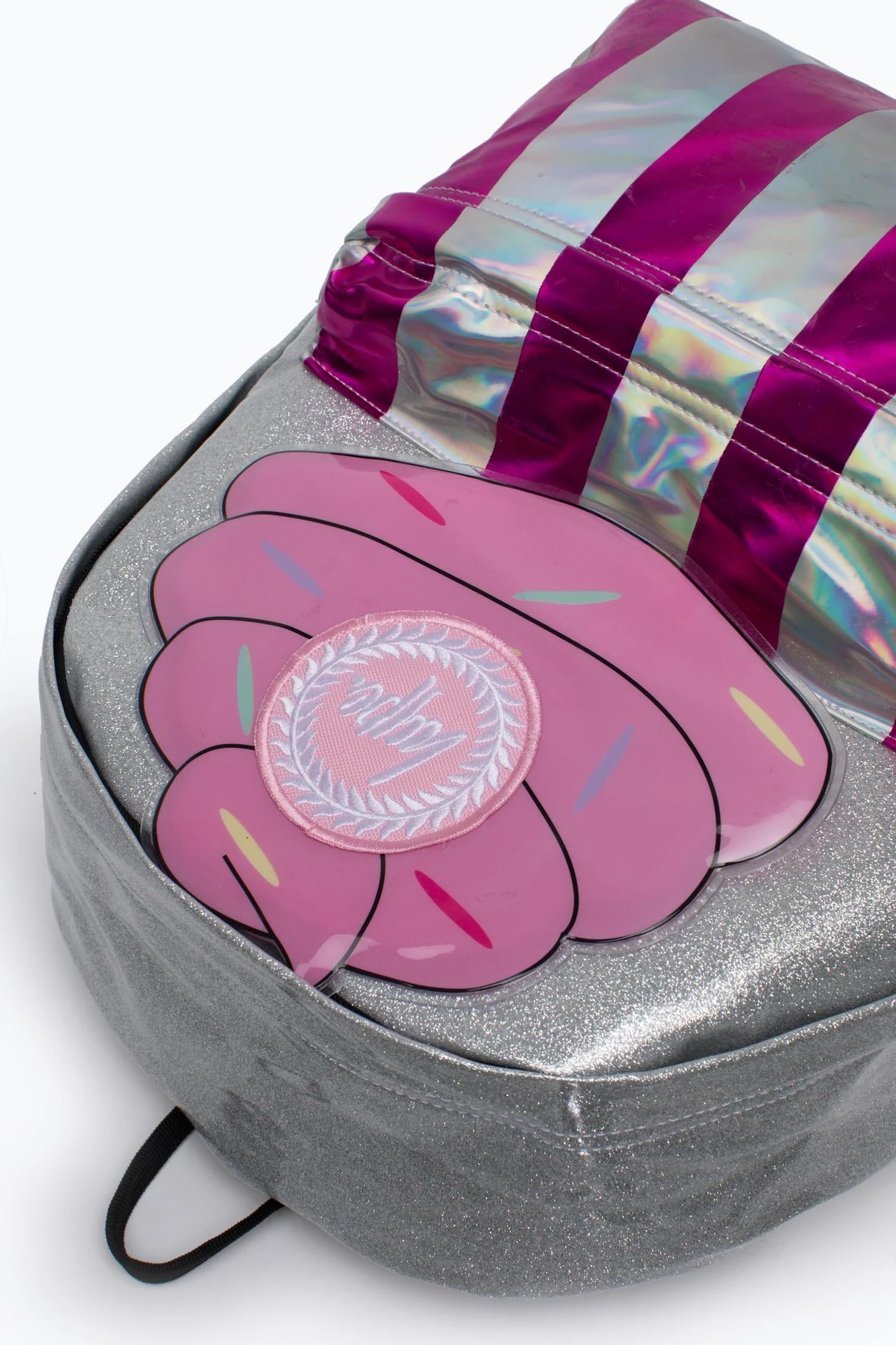 Hype Cupcake Backpack - Pink & Multicolor Cute School Bag for Girls, Perfect for School, Travel & Everyday Use