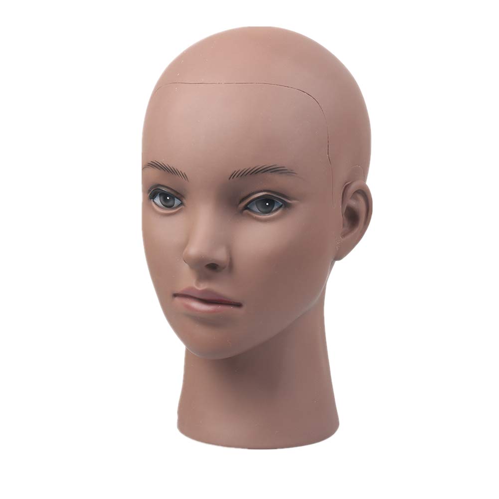 Styrofoam Mannequin Head for Wigs - Polystyrene Display Head for Hairstyling Practice, Wig Making & Salon Training - Perfect for Cosmetology Students, Barbers & Hairdressers