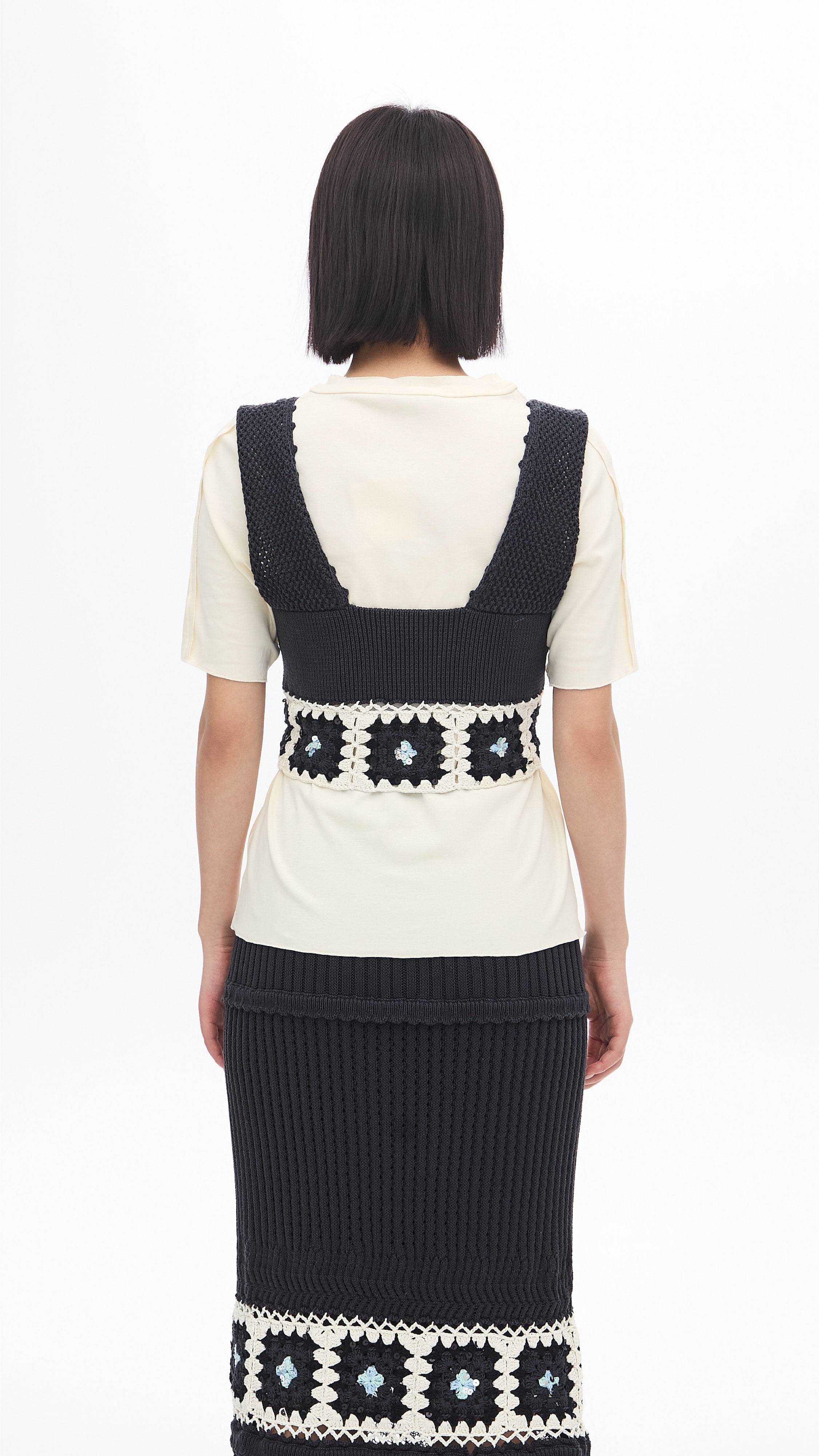 Stylish Beaded Knit Vest for Women - Boho Chic Layering Piece for Fall & Winter | Perfect for Casual Outfits, Office Wear & Holiday Parties
