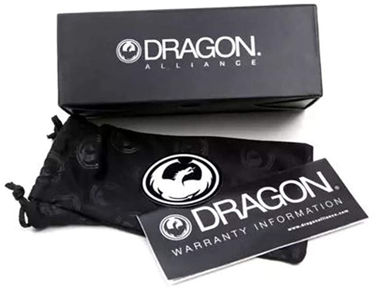 Dragon Men's The Jam Sunglasses - Matte Black Frame with LL Red Ion Lens - Stylish UV Protection for Outdoor Sports, Driving & Beach Activities