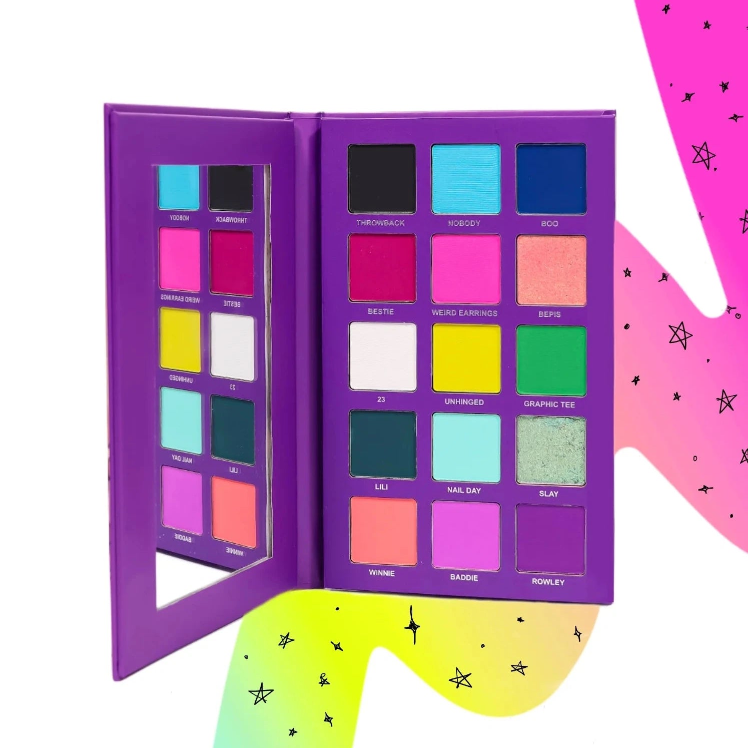Lins x Blend Bunny Single Eyeshadow Palette - Vegan & Cruelty-Free Pressed Pigments for Stunning Eye Looks | Perfect for Everyday Wear, Special Occasions & Professional Makeup Artists