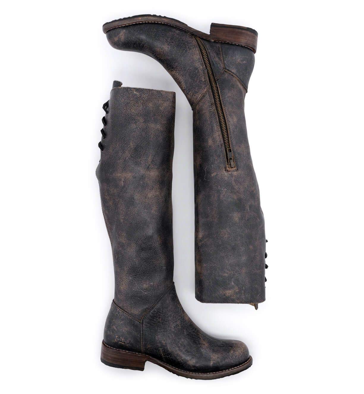 Bed:Stu Manchester II Women's Boots - Stylish Leather Ankle Boots for Women | Comfortable & Fashionable Footwear for Casual Outings, Work & Night Out