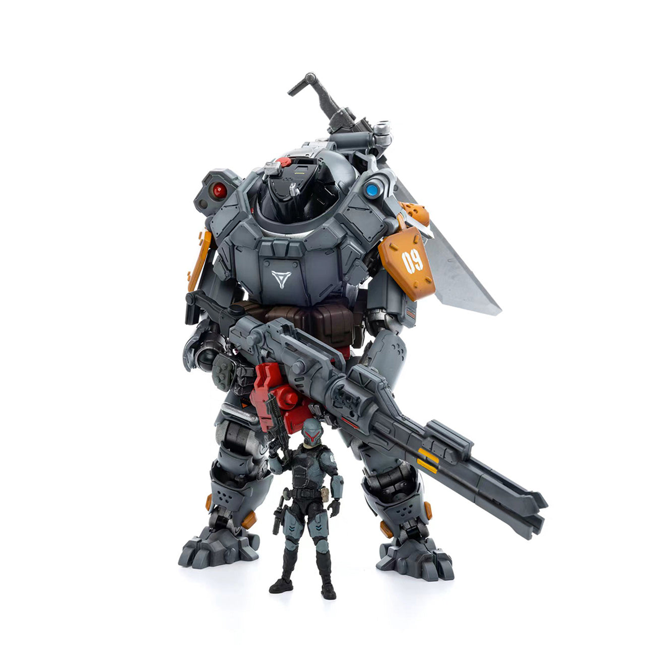 Iron Wrecker 09 Pursue Type Mecha Action Figure - Collectible Robot Toy for Anime Fans & Model Builders - Perfect for Display, Photography & Gundam-Themed Collections
