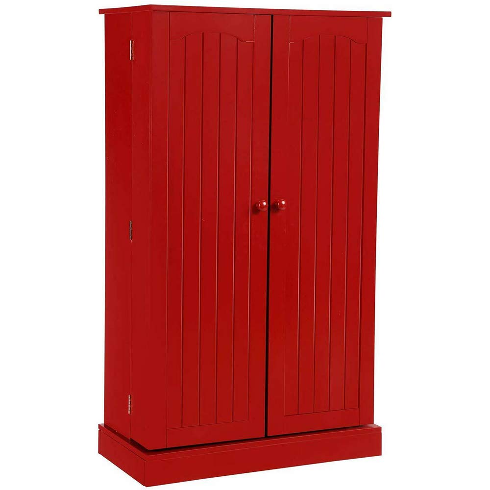 Solid Wood Kitchen Pantry Cabinet - 23.2
