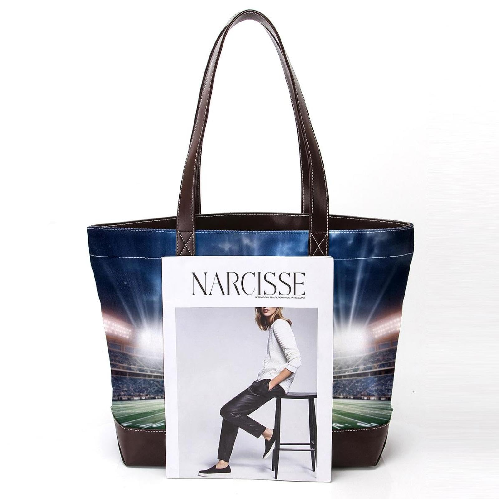 Stylish Women's Tote Bags & Purses - Fashionable Handbags for Everyday Use | Perfect for Work, Travel, and American Football Stadium Outings