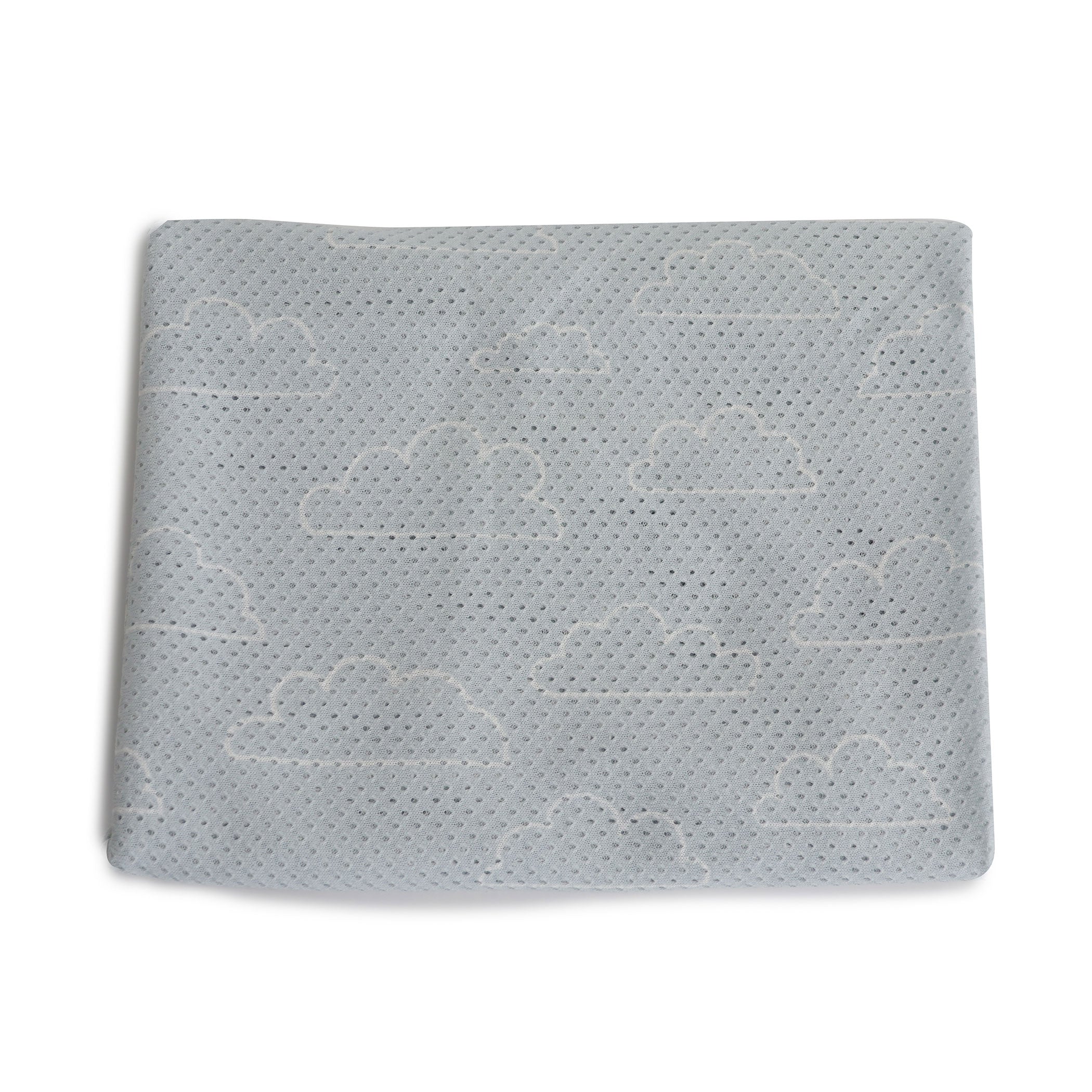 Nordic 2-Pack AIR+ Mesh Nursing Scarf - Breathable Baby Carrier Cover for Breastfeeding - Sky Blue & Mint Green - Perfect for Outdoors, Shopping & Travel