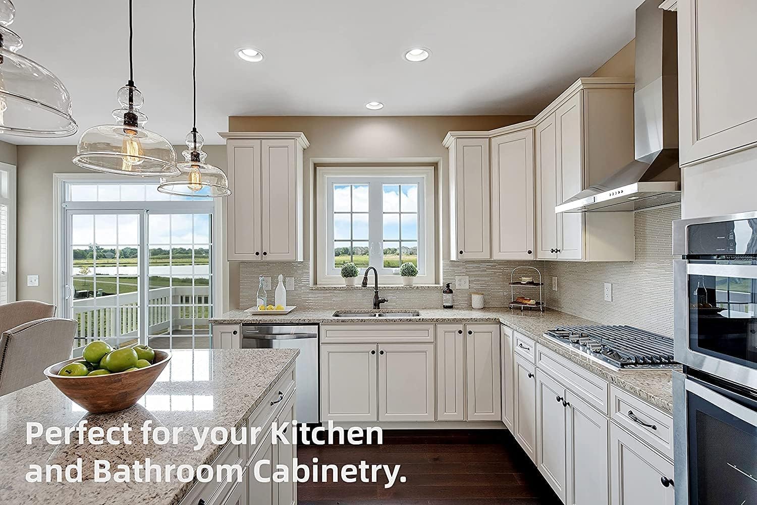 4-Pack DecoBasics Soft Close Cabinet Hinges - 105° Full Overlay Concealed Hinges for Kitchen Cabinets with 3-Way Adjustability & Clip-On Plate - Easy Installation for Smooth & Quiet Cabinet Doors (Perfect for Home Kitchen Remodeling & Cabinet Upgrades)