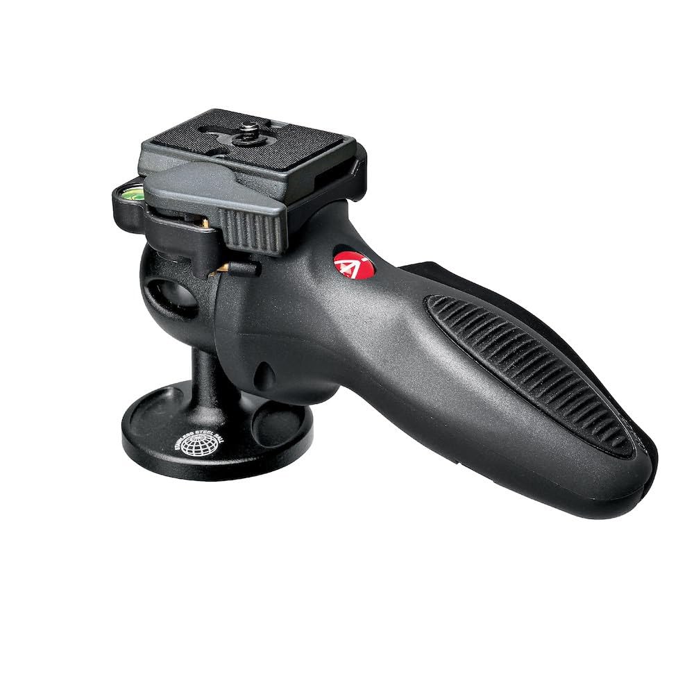 Manfrotto New Joystick Ball Head for Camera Tripods - 4kg Load Capacity, Lightweight & Compact Design - Perfect for DSLR Photography, Vlogging & Content Creation - Ideal for Travel, Outdoor Shoots & Studio Work