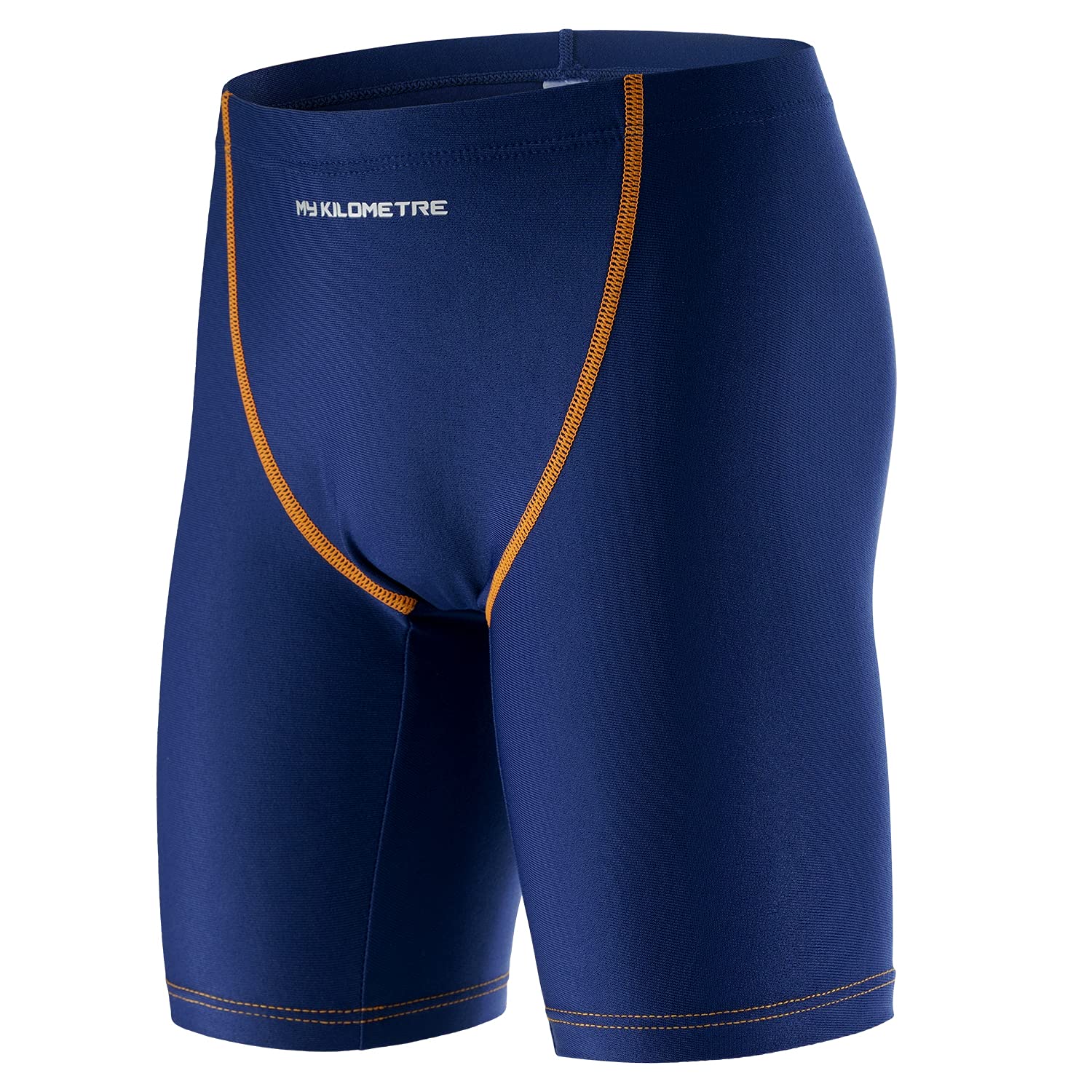 **Boys' Training Swim Shorts with Drawstring - MY KILOMETRE Kids Swimwear for Endurance & Performance | Perfect for Swim Lessons, Pool Training & Beach Fun**