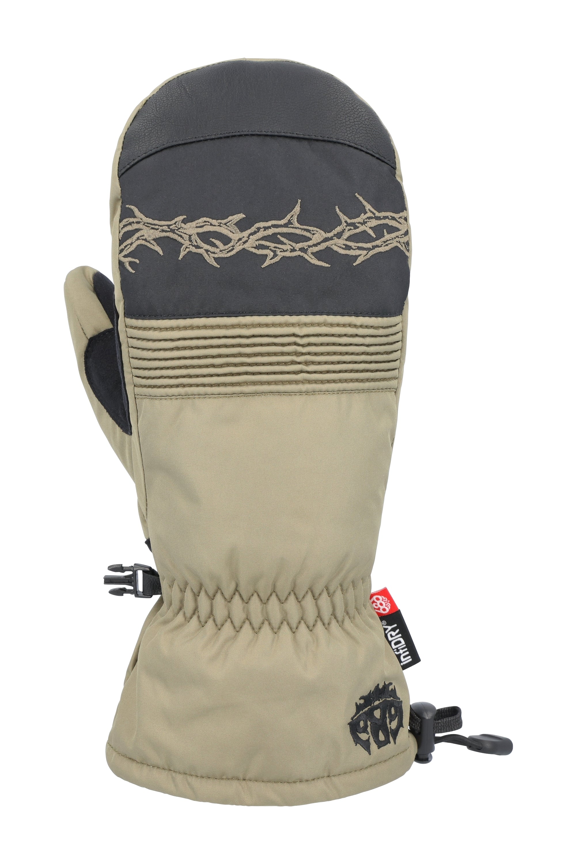 686 Men's Lander Mitt 2025 - Waterproof Winter Gloves for Snowboarding, Skiing & Cold Weather - Touchscreen Compatible for Smartphone Use