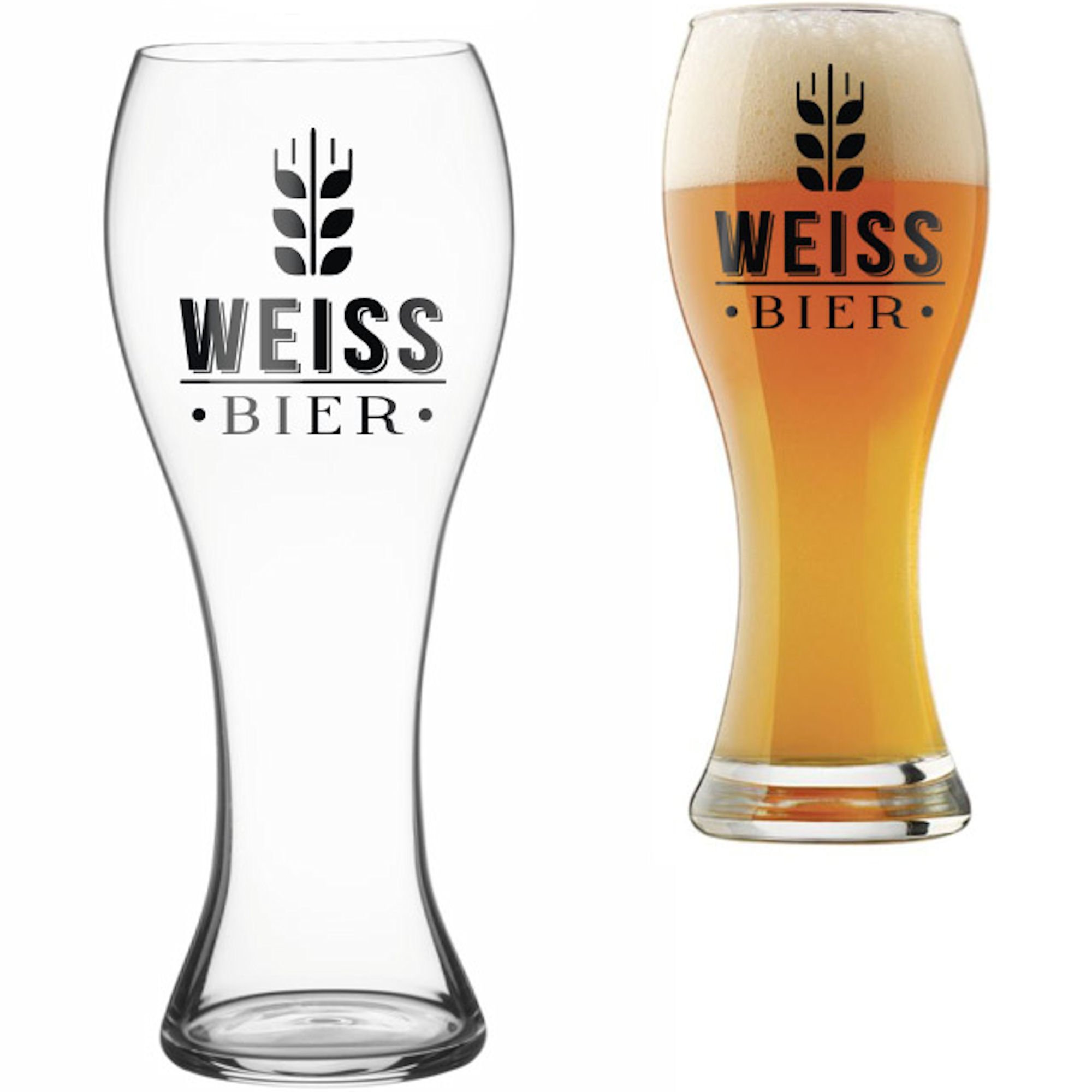 Premium Beer Glass Set - 6-Piece Hédoniste Craft Beer Glasses for IPA, Lager & Stout - Ideal for Home Bars, Parties & Gifts for Beer Lovers