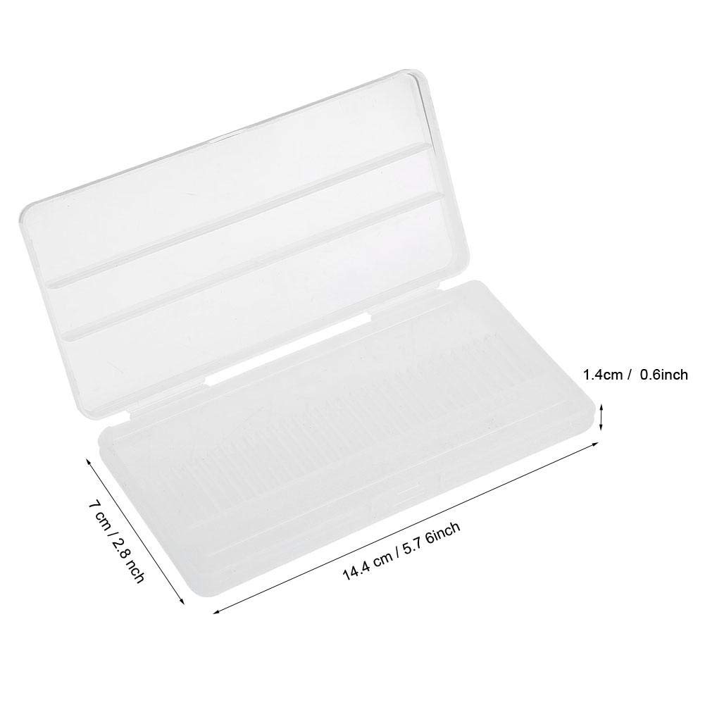 30-Hole Nail Drill Bit Storage Box - Organizer for Manicure & Pedicure Tools