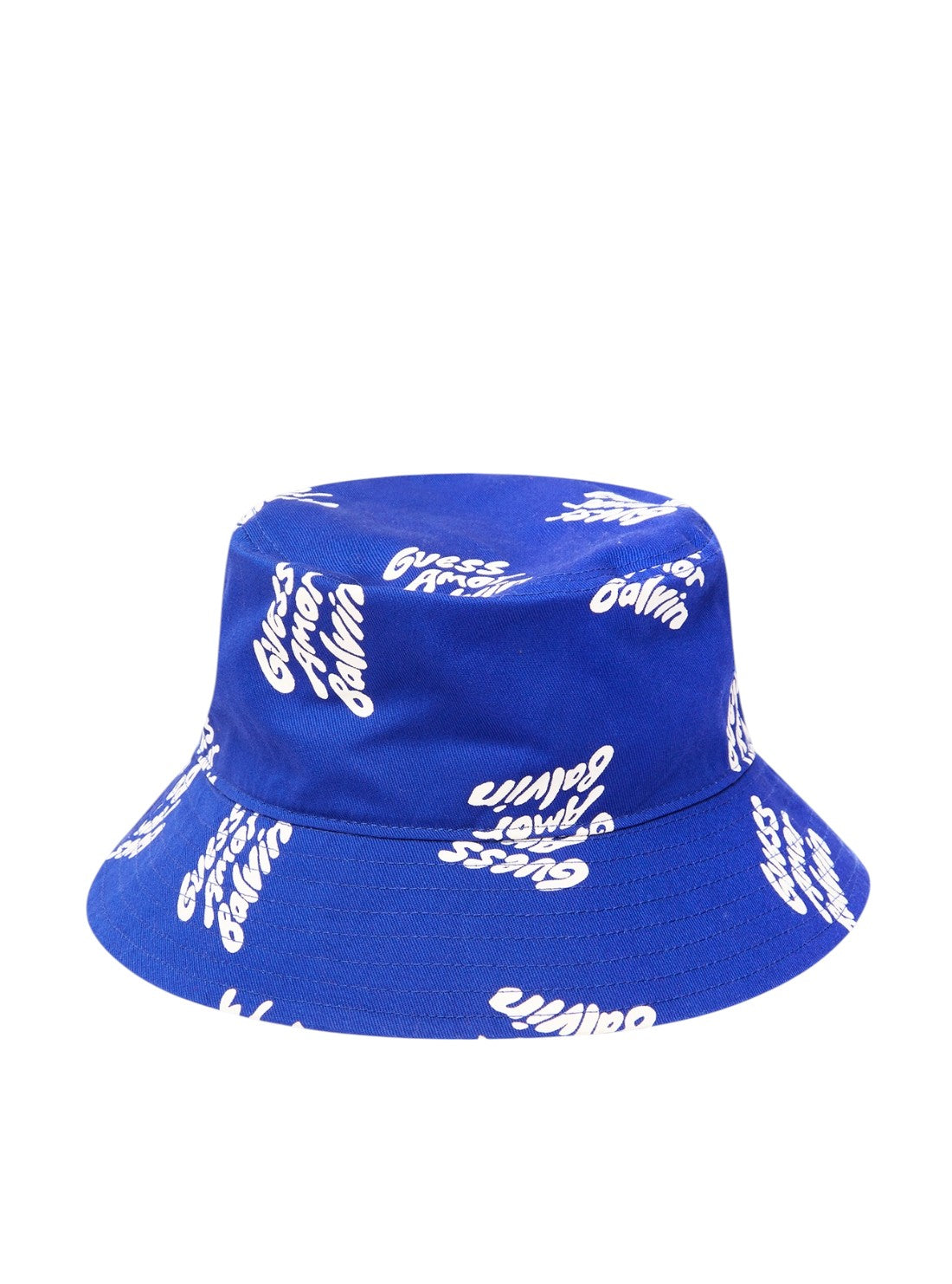 Guess Originals Blue J Balvin Bucket Hat for Men & Women - Stylish Sun Protection Hat for Outdoor, Beach, Music Festivals & Summer Activities