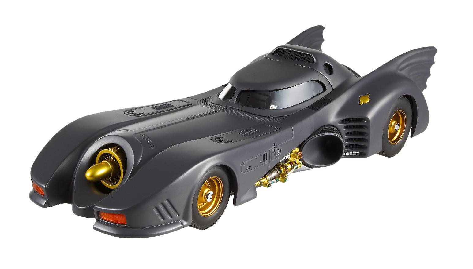 Hot Wheels Elite 1989 Batmobile Die-Cast Car - 1:18 Scale Collectible Model with Display Case | Perfect for DC Comics Fans, Movie Memorabilia Collectors, and Home/Office Decor