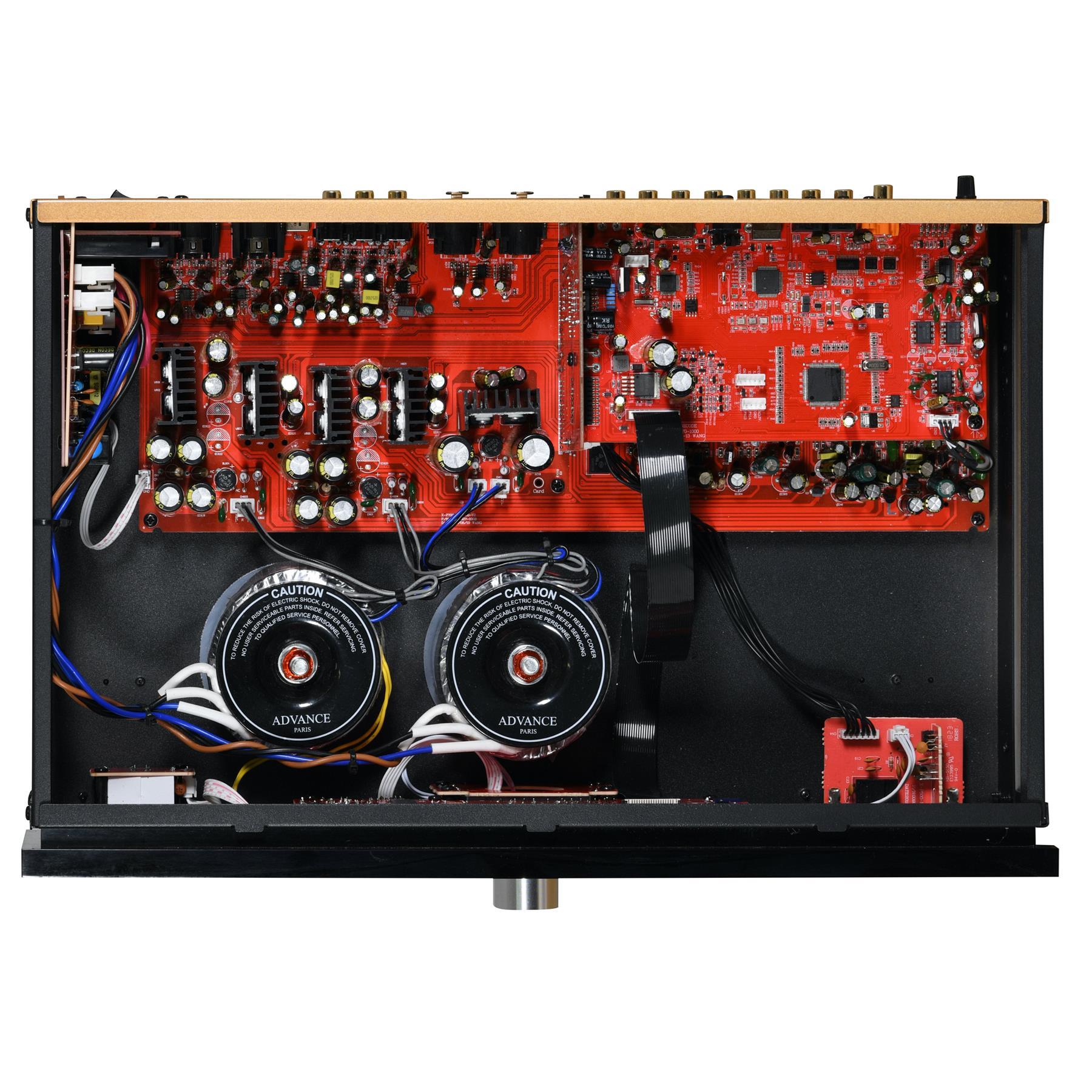 Advance Paris X P700 High-Fidelity Stereo Preamplifier - Audiophile Grade HiFi Audio Equipment for Home Theater & Music Listening