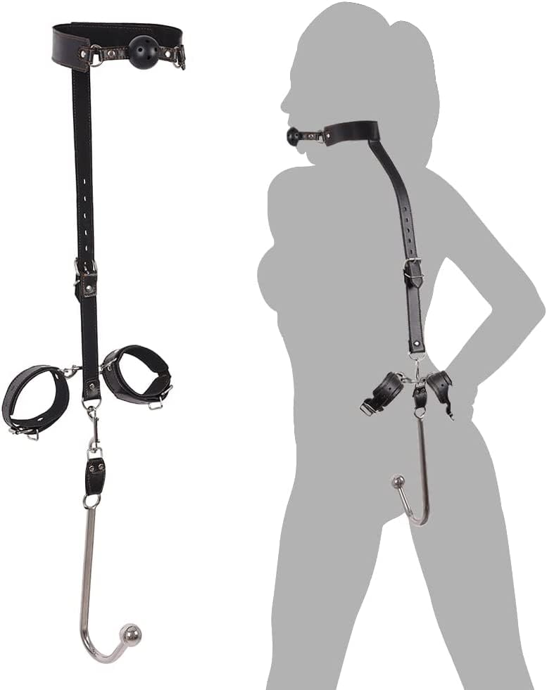 BDSM Sex Swing for Couples - Adjustable Bondage Spreader Bar with Leg Open Restraints, Adult SM Game Toy for Door Mounting - Perfect for Bedroom Play, Spice Up Your Love Life & Enhance Intimacy