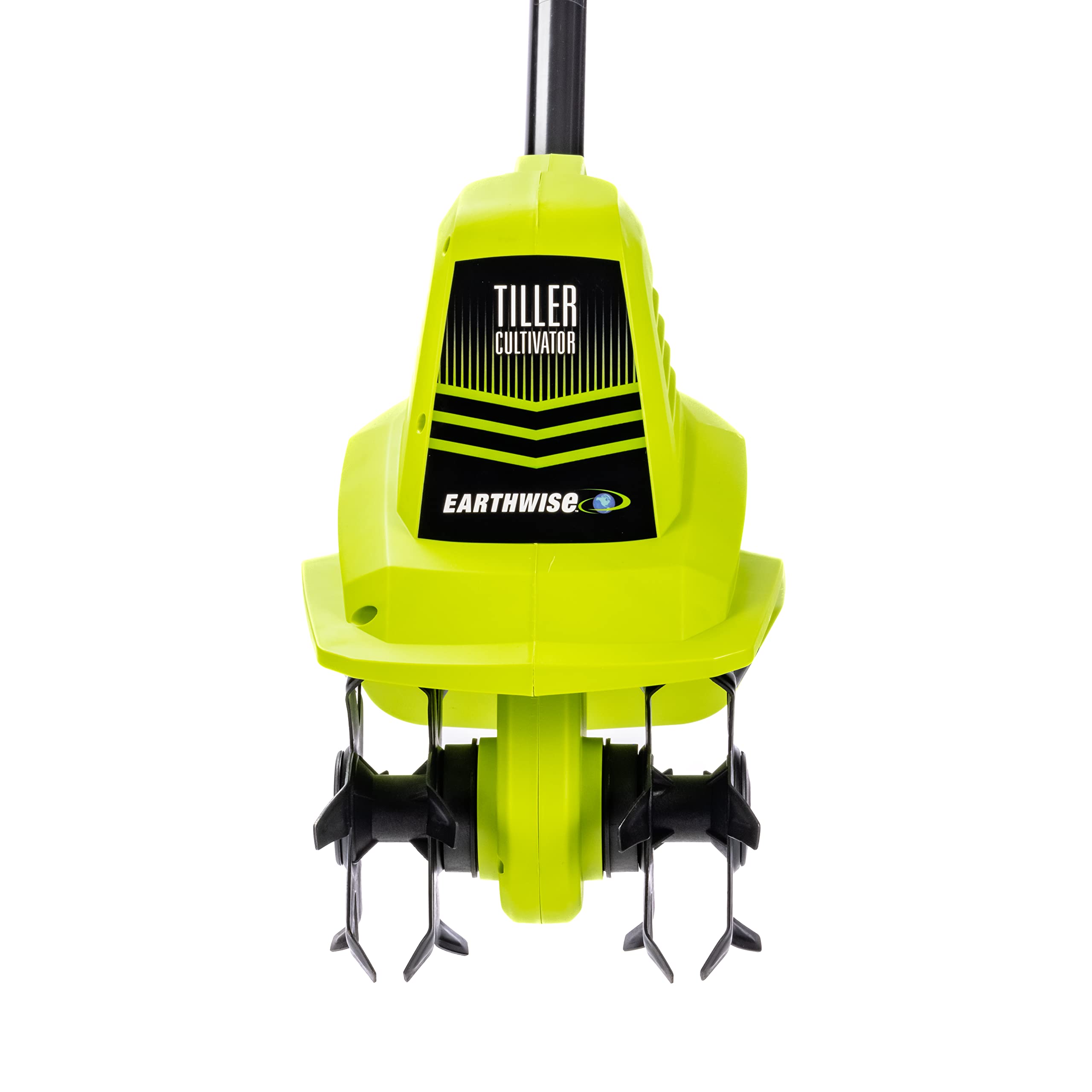 Earthwise ALM TC70020IT 20V 7.5-Inch Cordless Electric Garden Tiller Cultivator with 2AH Battery & Fast Charger - Green | Perfect for Soil Cultivation, Weed Control & Garden Bed Preparation