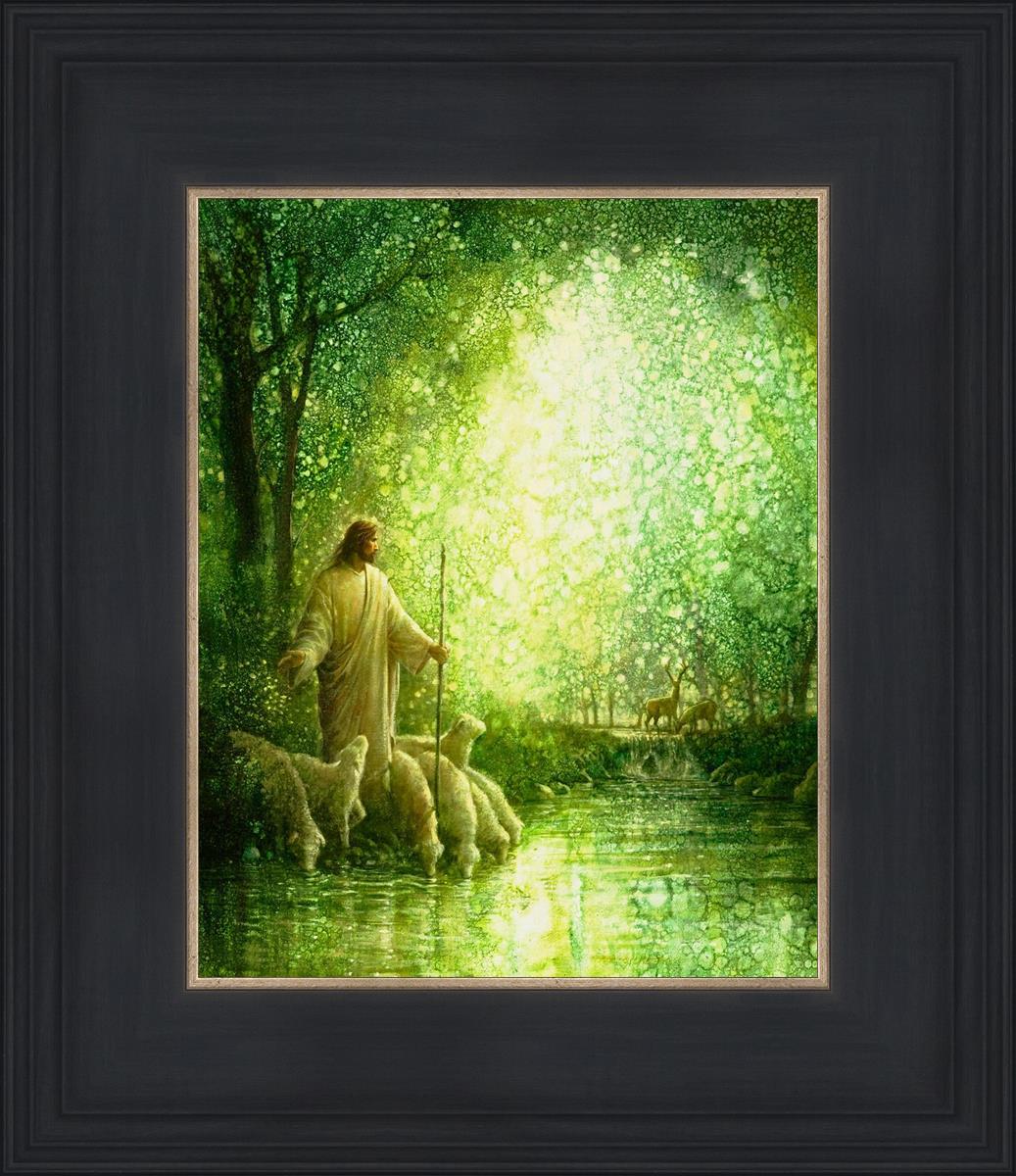 Feed My Sheep By Yongsung Kim - Inspirational Christian Wall Art for Home & Church Decor - Perfect for Living Room, Bedroom & Office