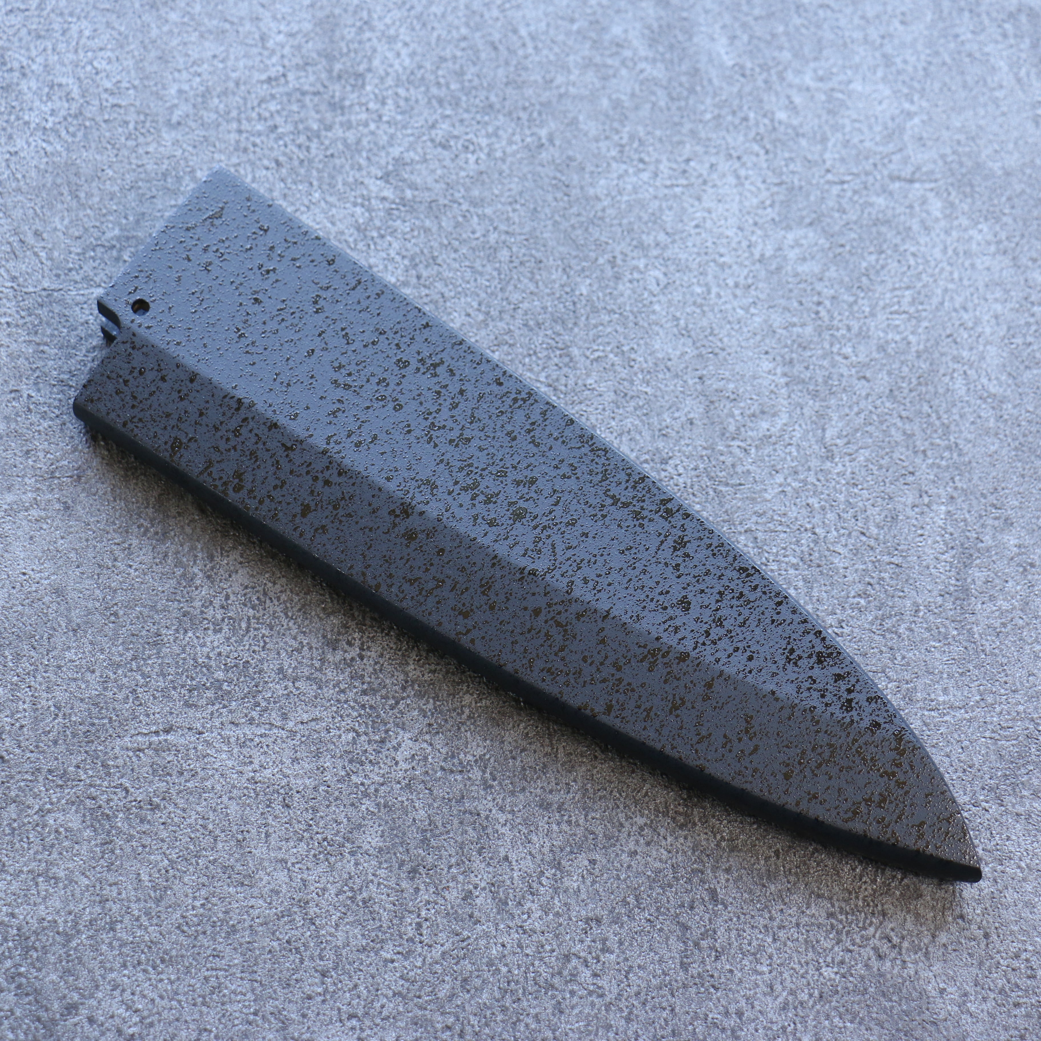Premium Kuroshime Magnolia Sheath for 195mm Deba Knife - Handcrafted Plywood Pin by Kaneko - Perfect for Japanese Kitchen & Sushi Chef Knife Protection