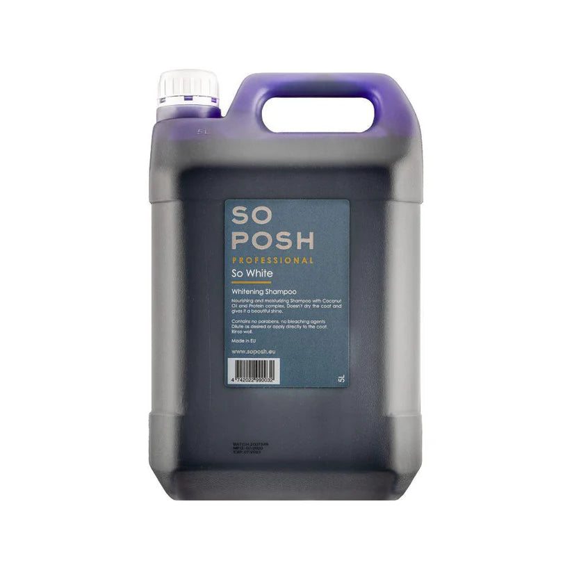 So Posh So White Shampoo for Blonde & Gray Hair - Brightening & Toning Formula (3 Sizes: 8oz, 16oz, 32oz) - Perfect for Salon Use & At-Home Hair Care