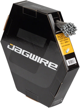 Jagwire Sport Brake Cable 1.5x2000mm Slick Stainless Steel - Compatible with SRAM & Shimano Road Bikes - Bulk Pack of 100 - Perfect for Bike Repair Shops & Professional Mechanics