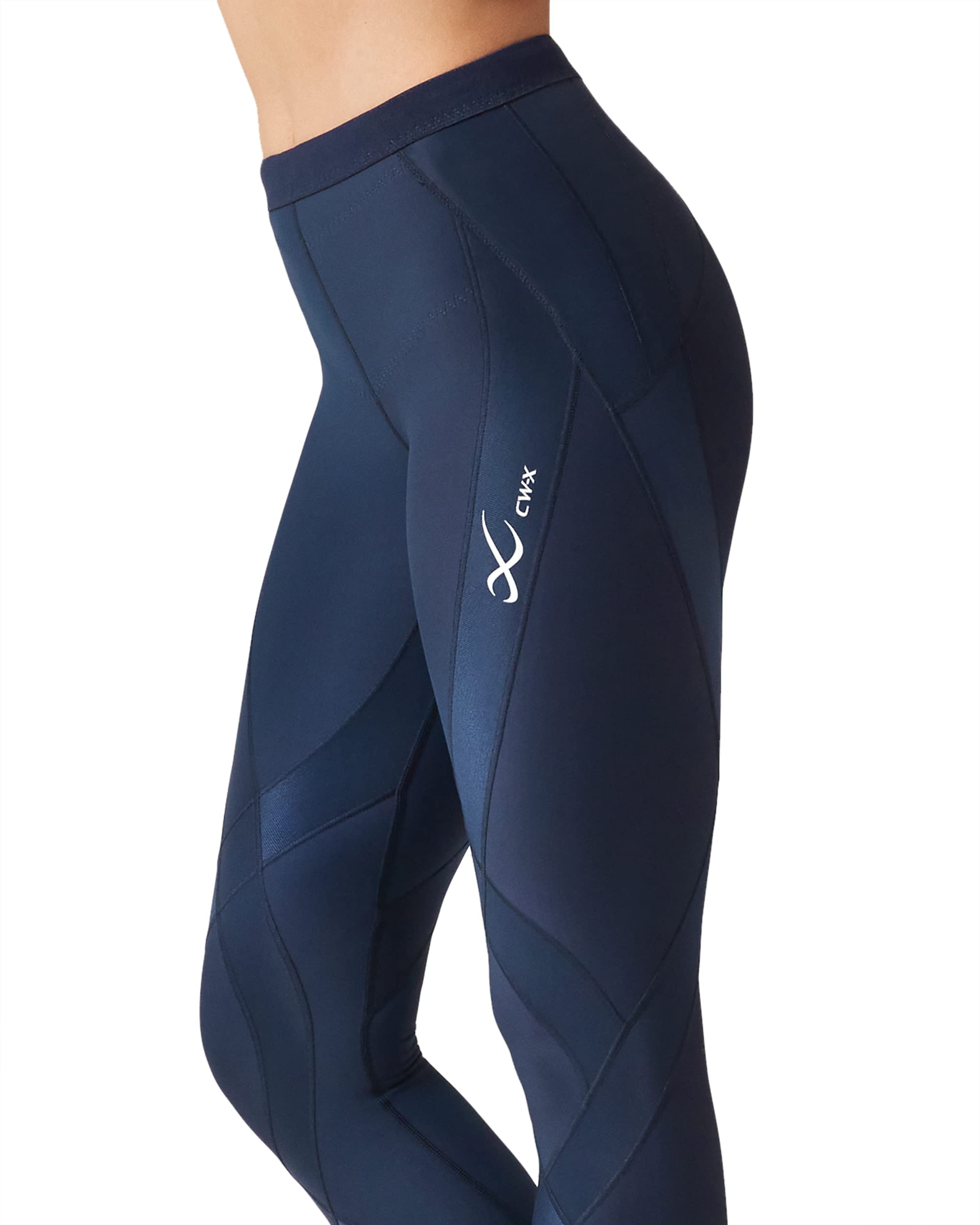 CW-X Women's Thermal Compression Tights - High-Performance Insulator for Running, Cycling & Winter Sports - Stay Warm & Supported During Cold Weather Workouts