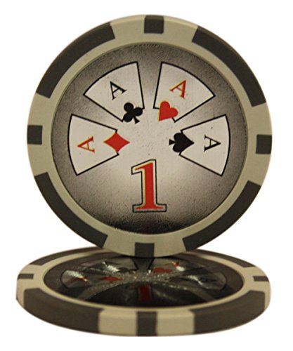 600pcs High Roller Casino Poker Chips Set with Acrylic Case - Professional Poker Game Accessories for Casino Nights, Home Poker Tournaments, and Game Room Decor