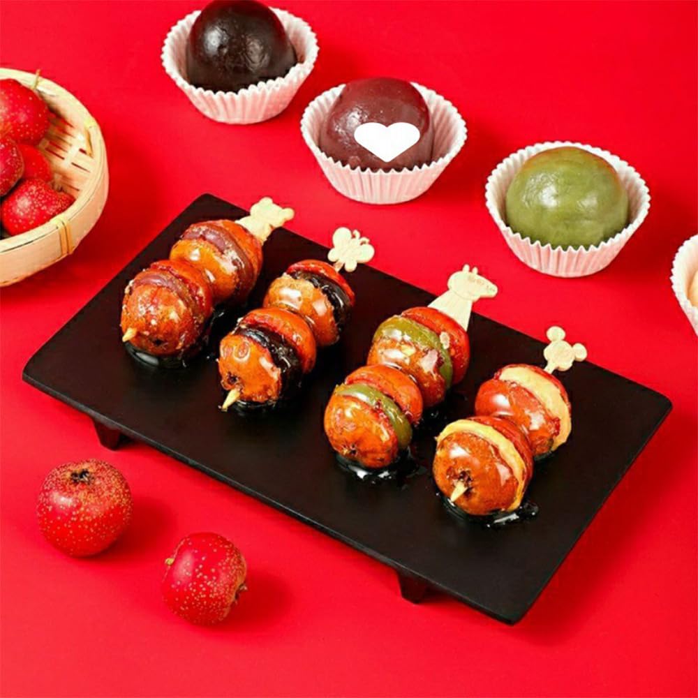 Eco-Friendly Natural Bamboo Skewers for Appetizers - 3.5