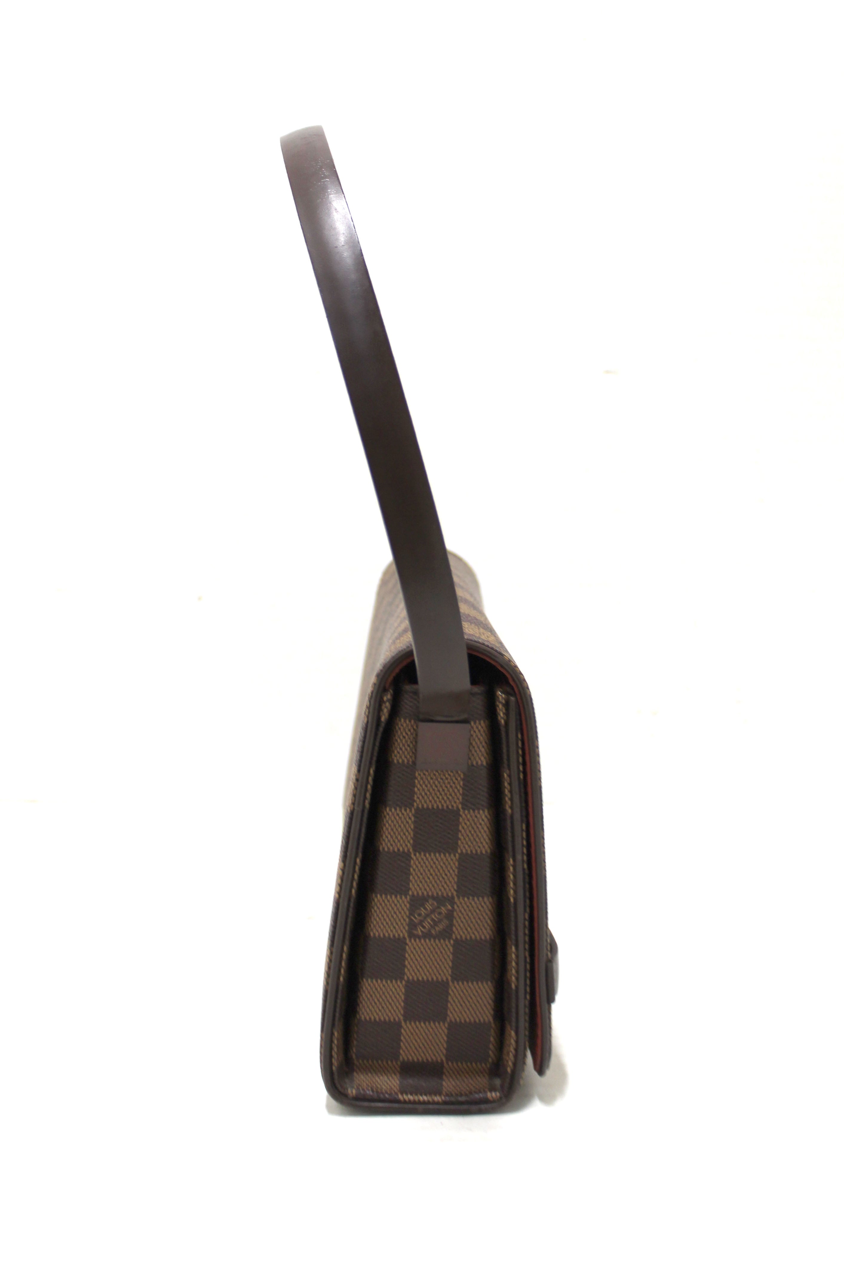 Authentic Louis Vuitton Damier Ebene Tribeca Long Shoulder Bag - Luxury Designer Handbag for Women, Perfect for Work, Travel & Evening Events