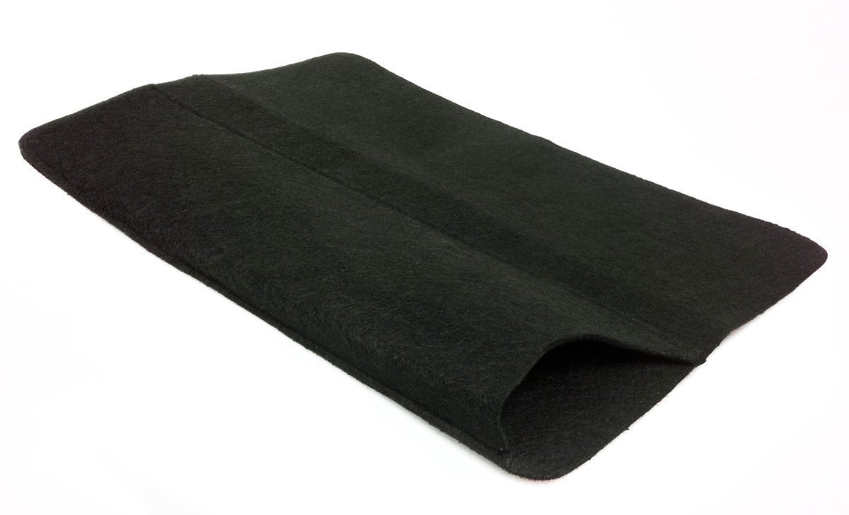 Heatproof Hair Straightener Heat Mat with Travel Pouch - Protective Pad for Flat Irons & Curling Wands | Perfect for Home, Salon & Travel Use