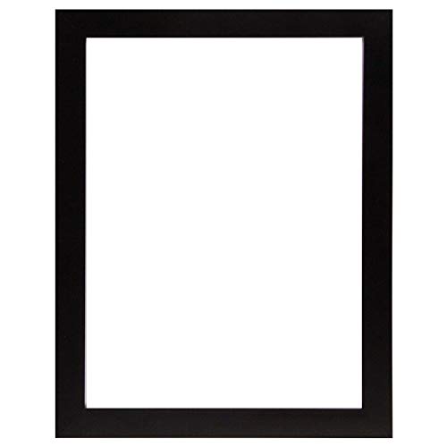 FRAME USA Simply Poly Series 12x16 Polystyrene Poster Frames (Black) - Lightweight Wall Decor for Home, Office & Classroom Displays