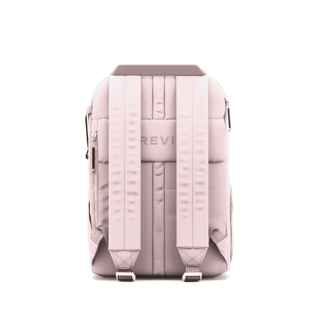 BREVITE The Jumper 18L Compact Camera Backpack for Photographers - Lightweight DSLR & Laptop Travel Backpack with Padded Compartment (Blush Pink) - Perfect for Hiking, City Exploration & Airplane Carry-On