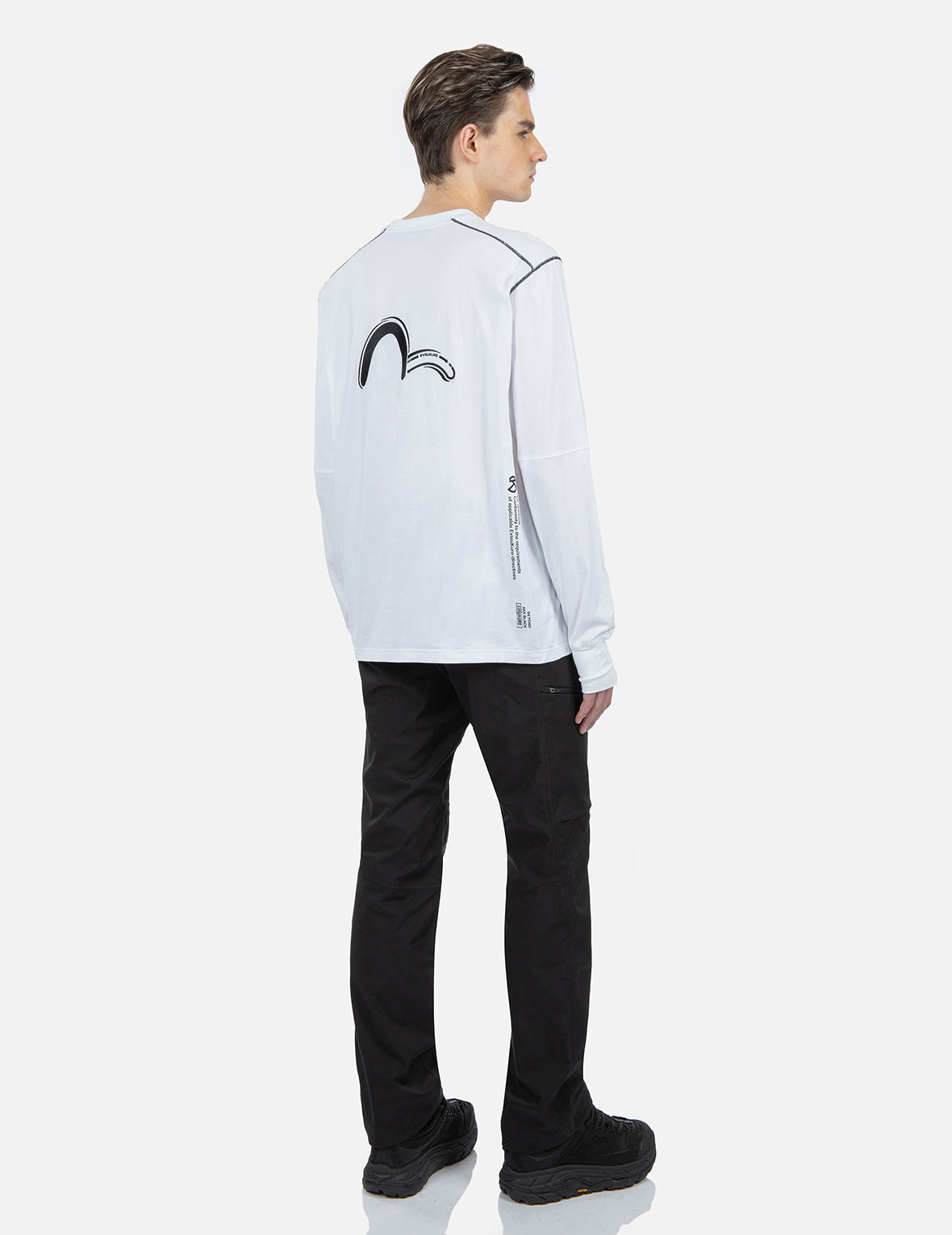 Stylish Contrast Stitching Long Sleeve T-Shirt for Men & Women | Comfortable Casual Wear for Everyday Outfits & Layering