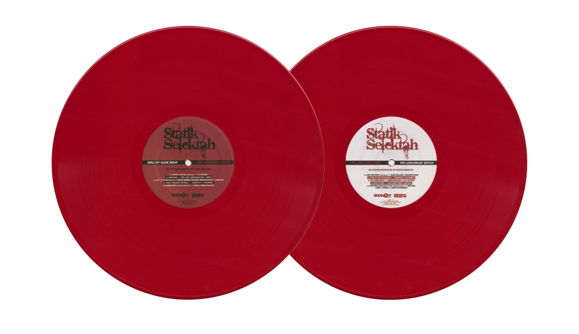Spell My Name Right 10th Anniversary Edition - Limited 2xLP Red Vinyl Record | Perfect for Music Collectors & Anniversary Gifts