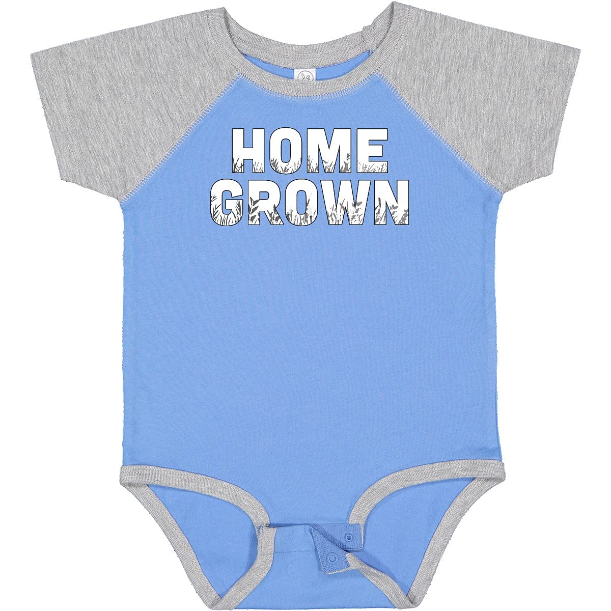 Inktastic Home Grown Baby Bodysuit - Organic Cotton Infant Onesie for Newborns & Toddlers - Perfect for Family Photos, Playdates & Everyday Wear