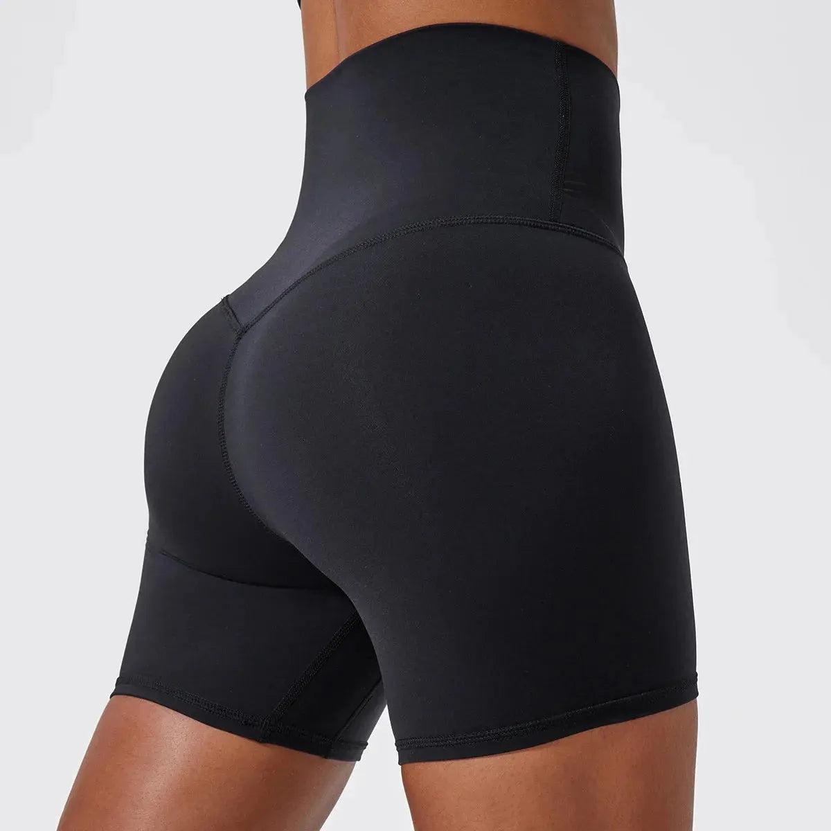 Super Soft High Waist Yoga Shorts for Women - Breathable Workout Leggings & Gym Shorts with Push Up Design - Perfect for Yoga, Cycling, Running & Fitness Training