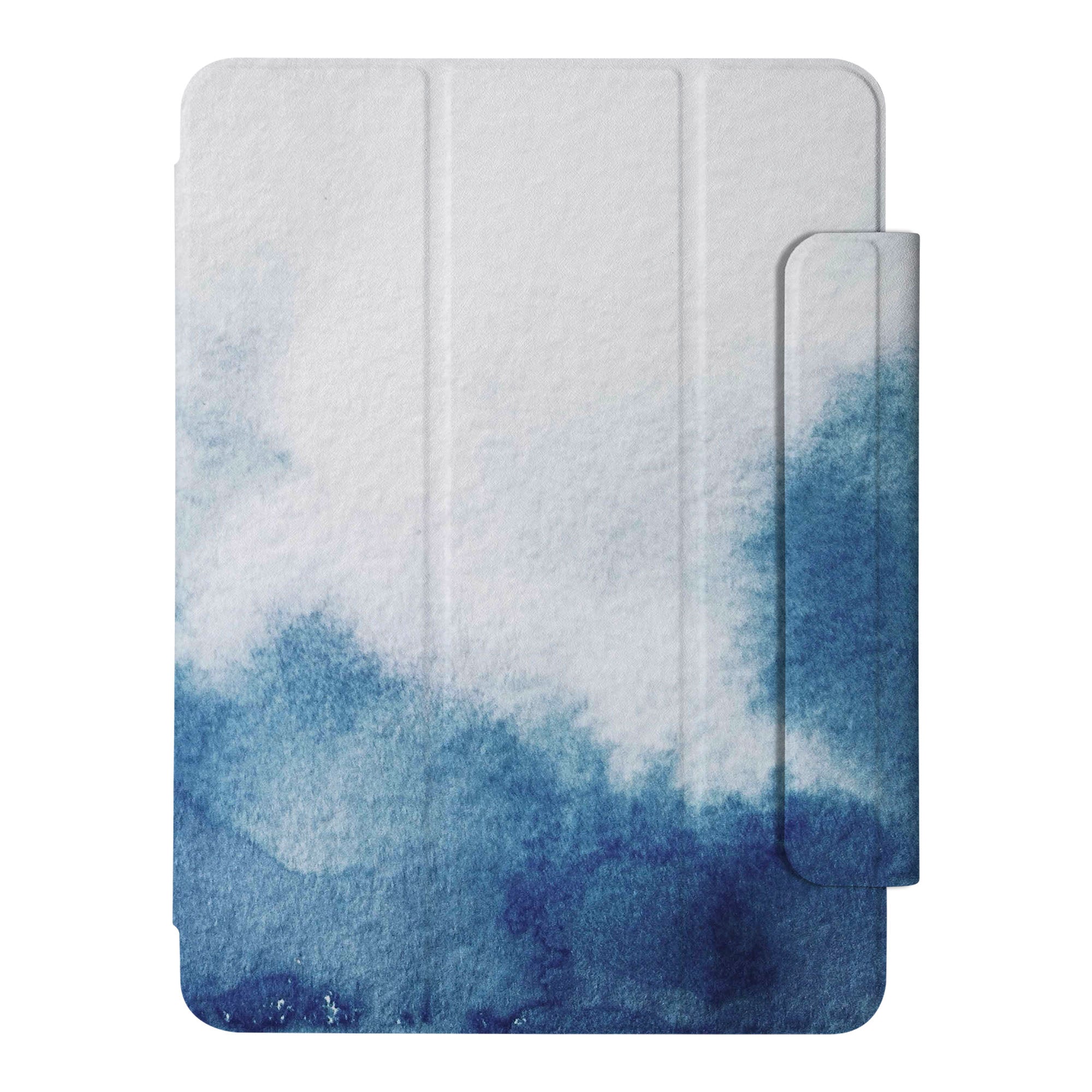 iPad SlimFit Case with Abstract Watercolor Splash Design - Ultra Thin Lightweight Protective Cover for iPad Air/Pro - Perfect for Work, Travel & Everyday Use
