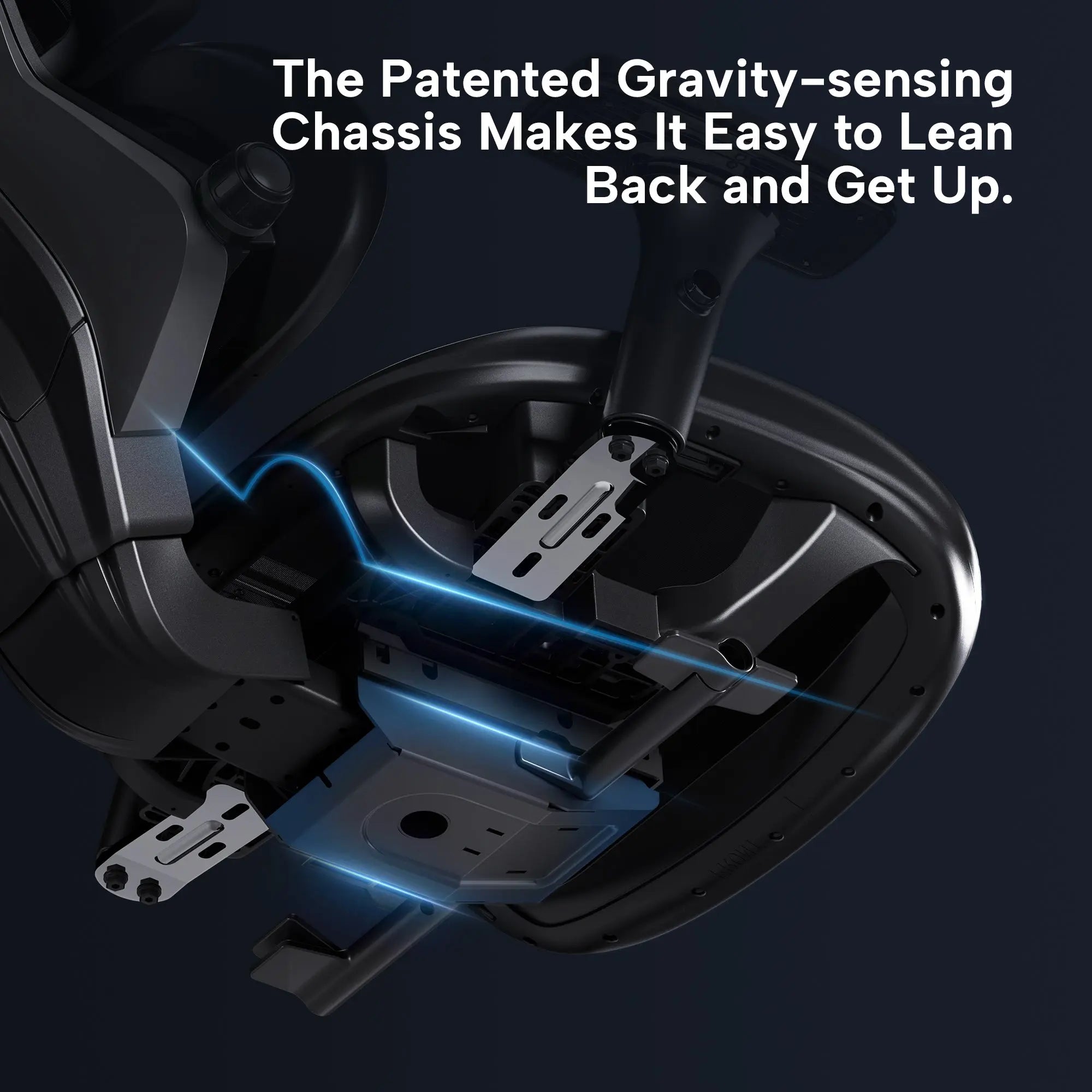Typhon Hybrid Ergonomic Gaming Chair - Adjustable Lumbar Support & Headrest for PC, Office & Console Gaming - Comfortable Racing Style Chair for Long Hours of Work or Play