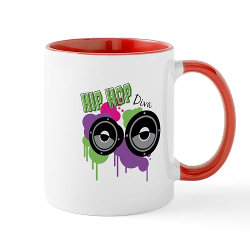 White/Red Inside - HIP HOP Diva Mugs