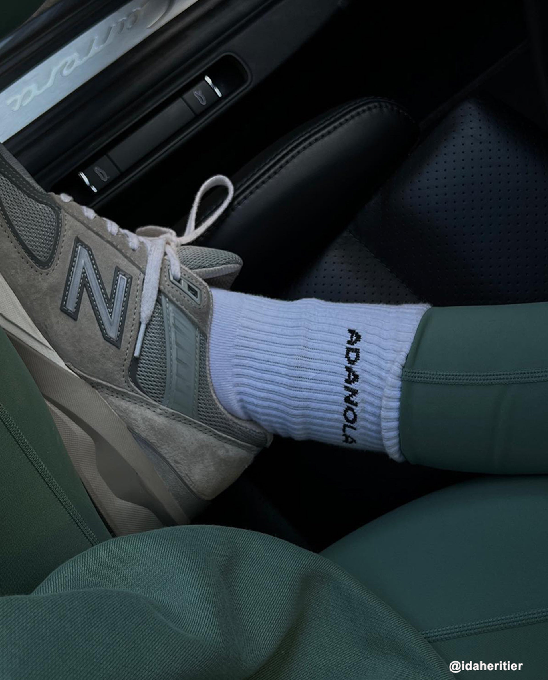 Bold White Socks for Men & Women - Comfortable Cotton Crew Socks for Everyday Wear, Sports & Casual Outfits