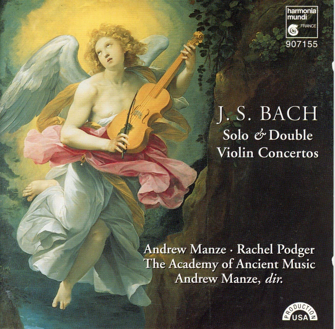 Bach: Solo & Double Violin Concertos - Classical Music CD for Relaxation, Study & Dinner Parties | Baroque Violin Concertos by Johann Sebastian Bach