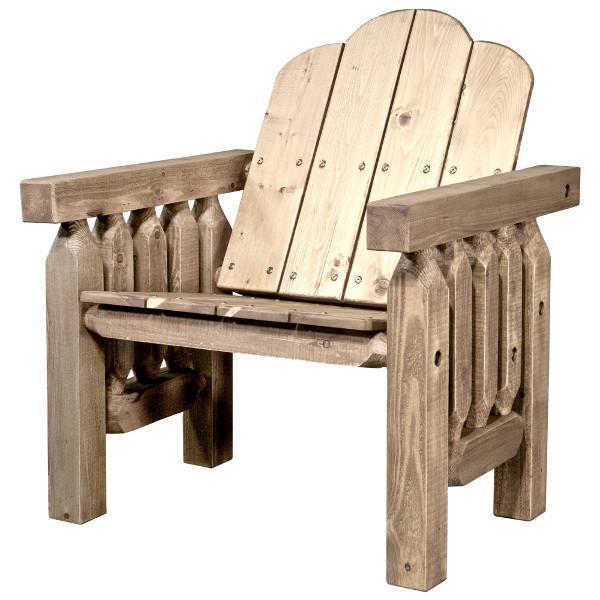 Premium Homestead Deck Chair - Comfortable Outdoor Patio Furniture for Relaxing in Your Backyard, Garden, or Poolside