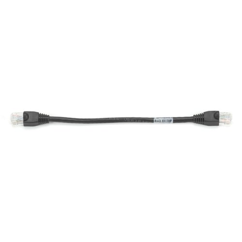 SpaceGain CAT6 Short Patch Cable - Black Box EVNSL647-06IN for Network Setup