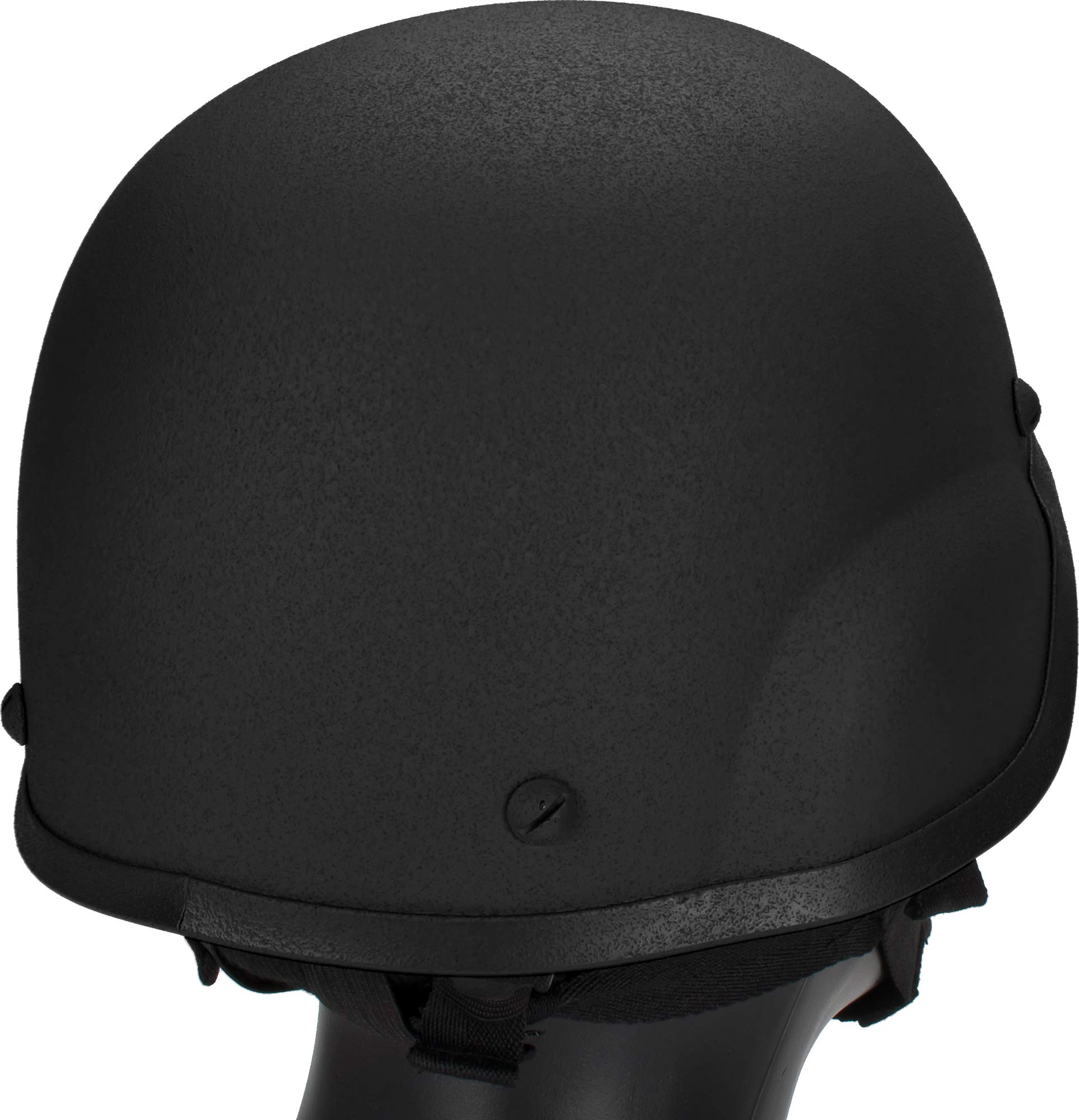 Matrix MICH 2000 Fiberglass Airsoft Helmet - Black Tactical Military Style Head Protection for Airsoft Games & Outdoor Training | Perfect for MilSim, Paintball & Airsoft Enthusiasts