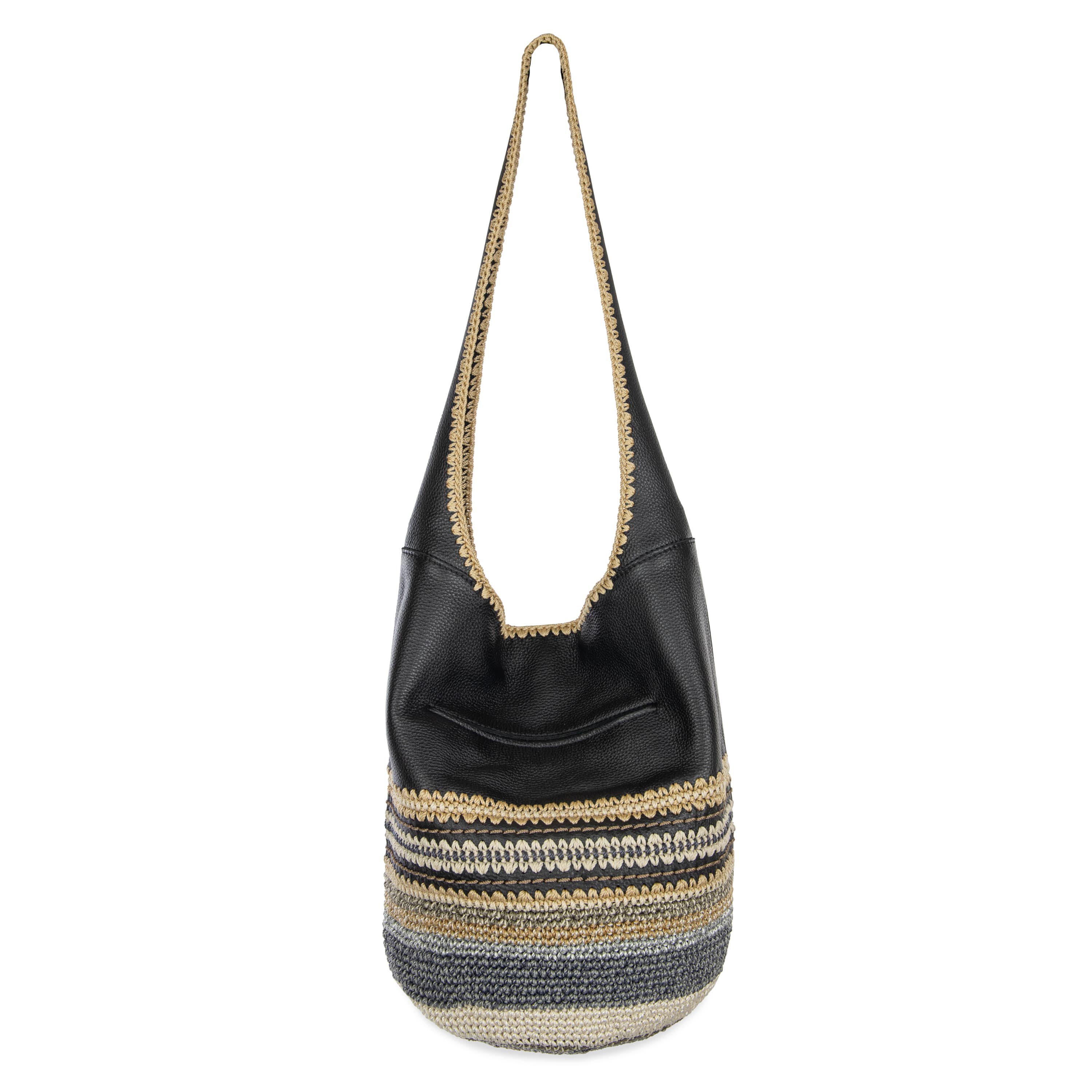 Premium 120 Hobo Leather Handbag in Black - Stylish & Durable for Work, Travel & Everyday Use | Seminyak Collection